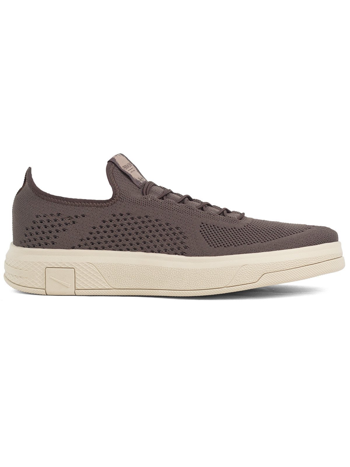 Tênis Masculino Ferracini Knit Dream Casual Elástico Confortável Flexível Calce Fácil Cinza Jaguar Preto