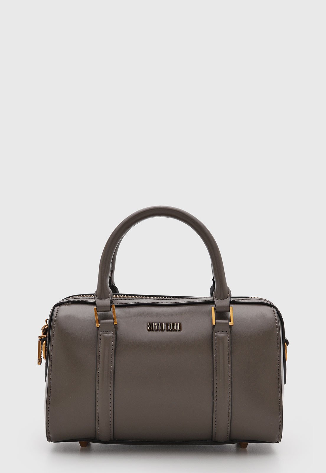Bolsa Feminina Santa Lolla Estruturada Cinza