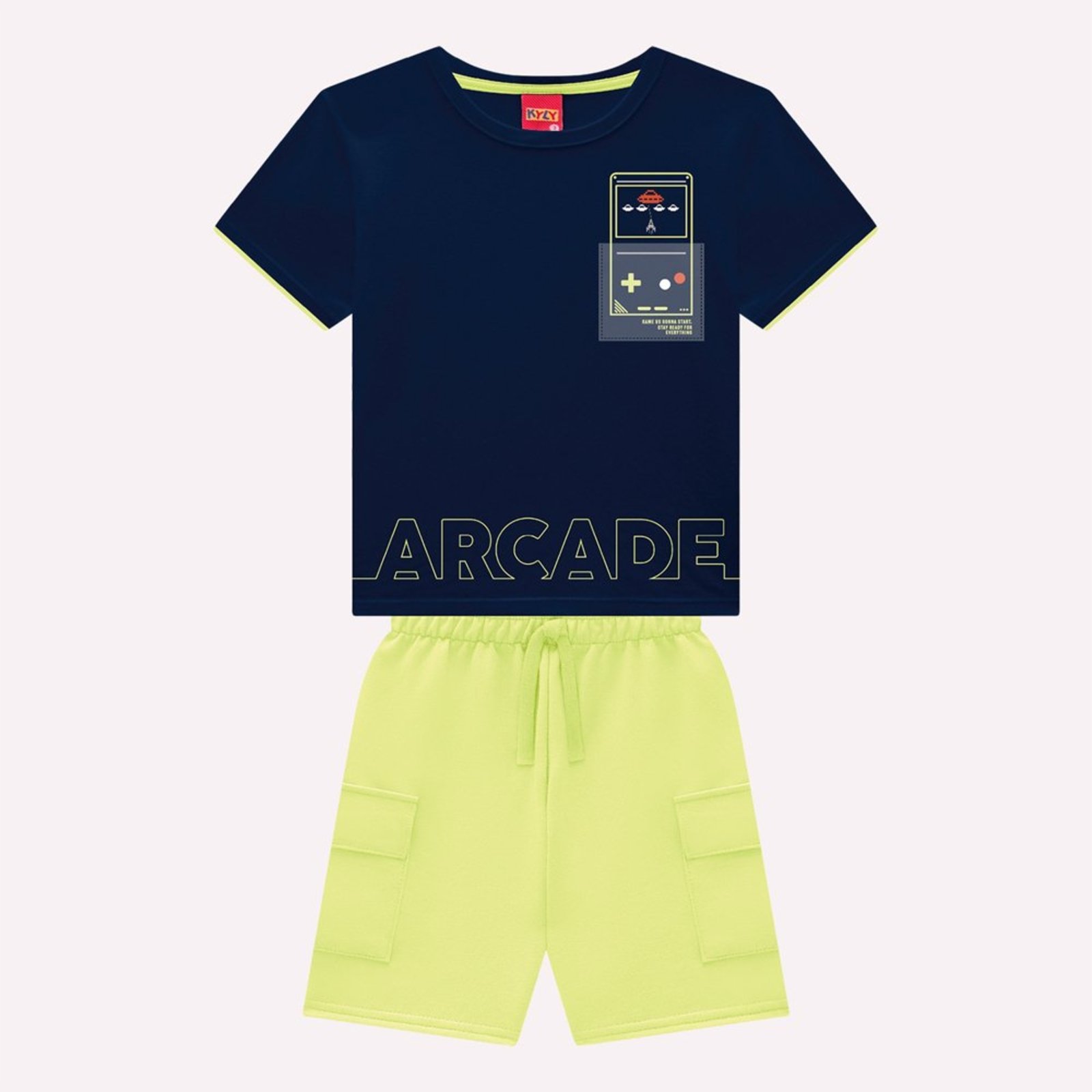 Infantil - Conjunto Menino Game Kyly