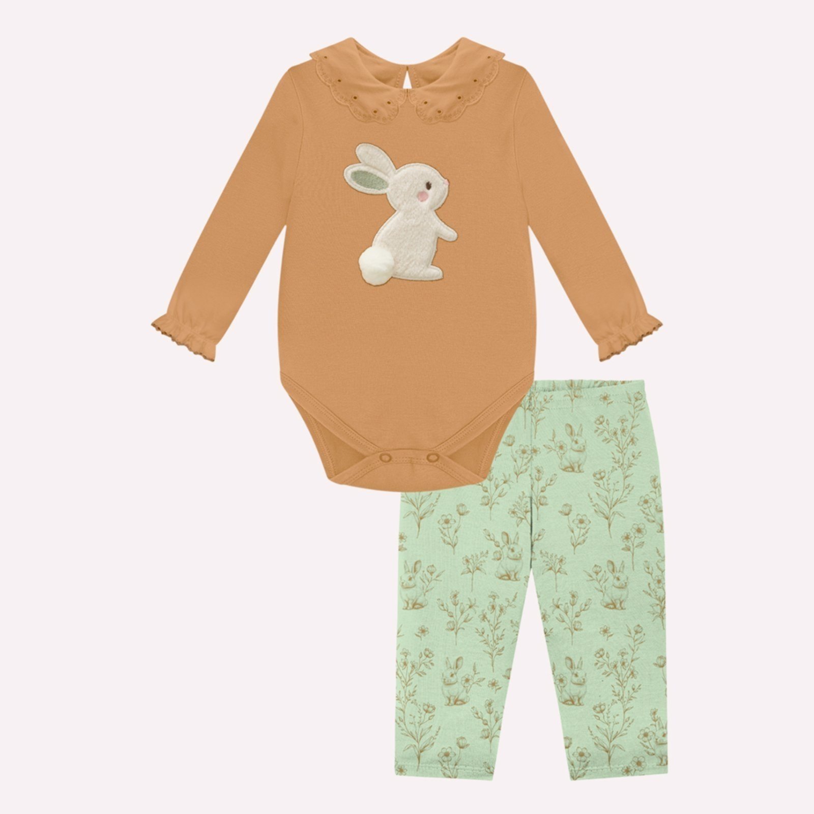 Infantil - Conjunto Menina Coelinho Milon