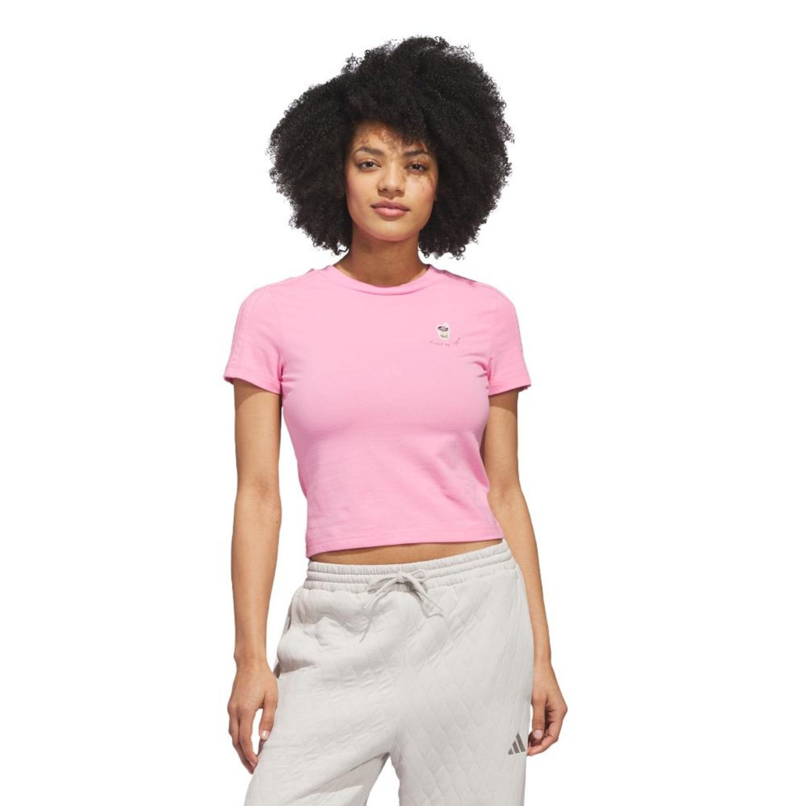 CAMISETA ESTAMPADA SUMMER DRINK adidas Sportswear Rosa