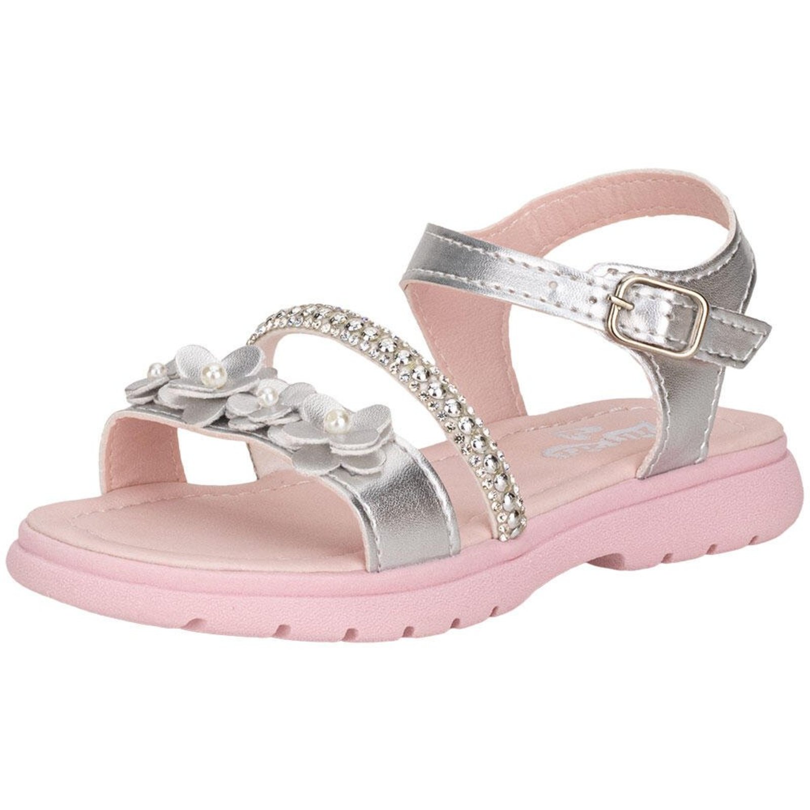 Infantil - Sandália Lily 10181 3010181 Prata