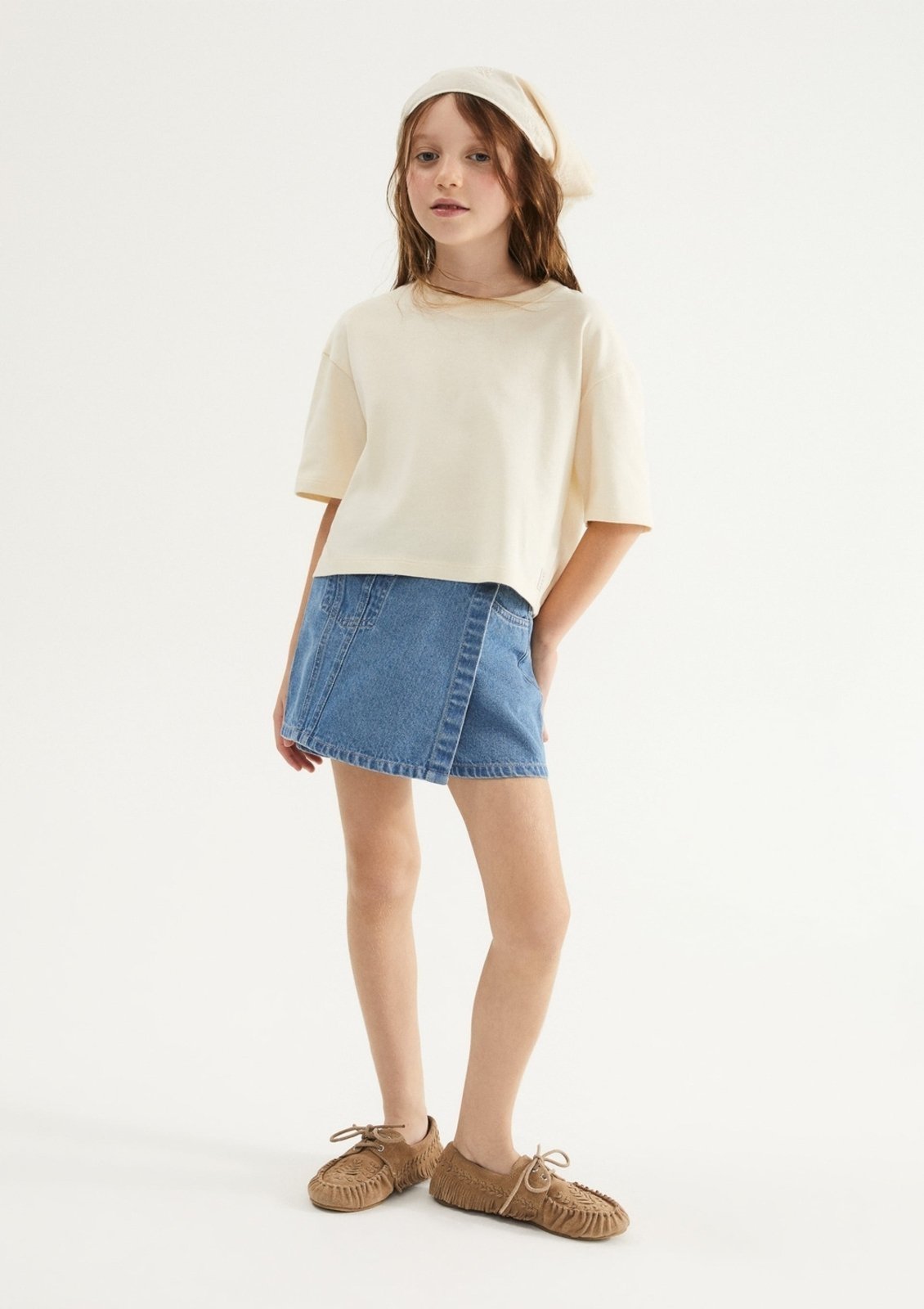 Infantil - Shorts Saia Jeans Hering