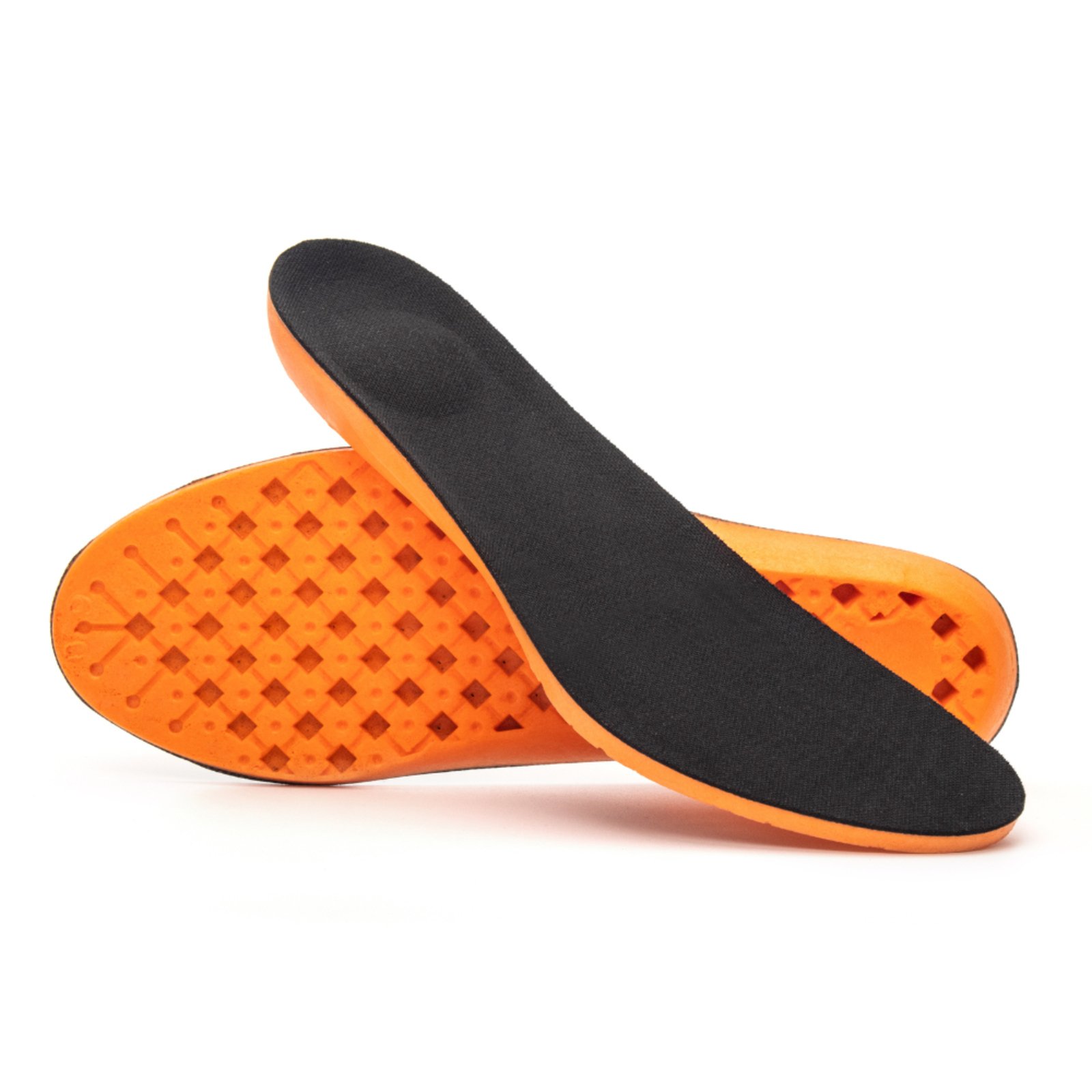 Vista 2 Palmilha De Gel Anatômica De Alto Conforto ChockZero Coronello laranja/preto Coronello laranja/preto