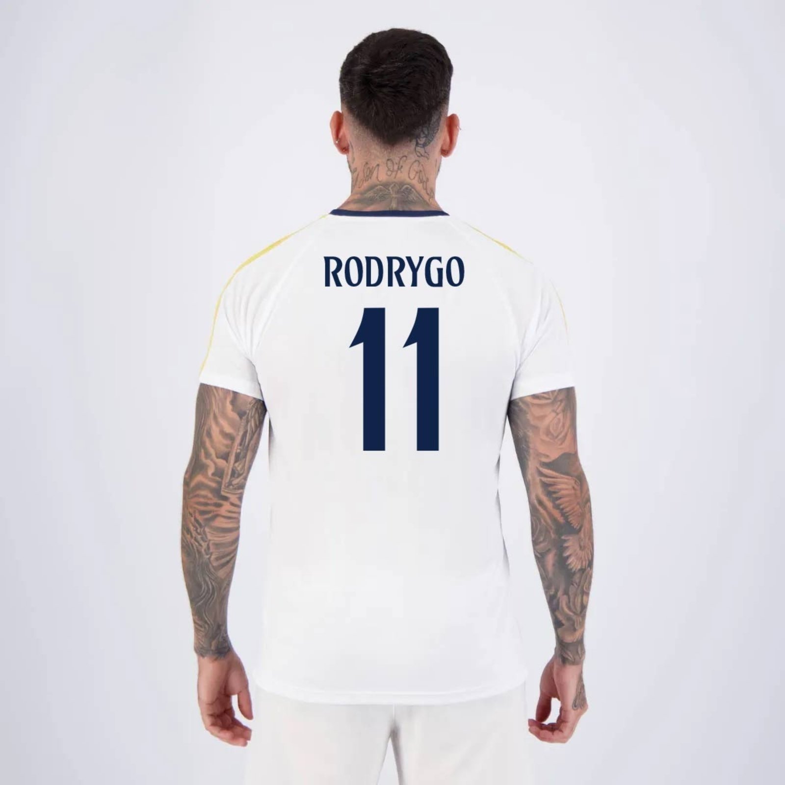 Camisa Real Madrid Rodrygo 11 Branca