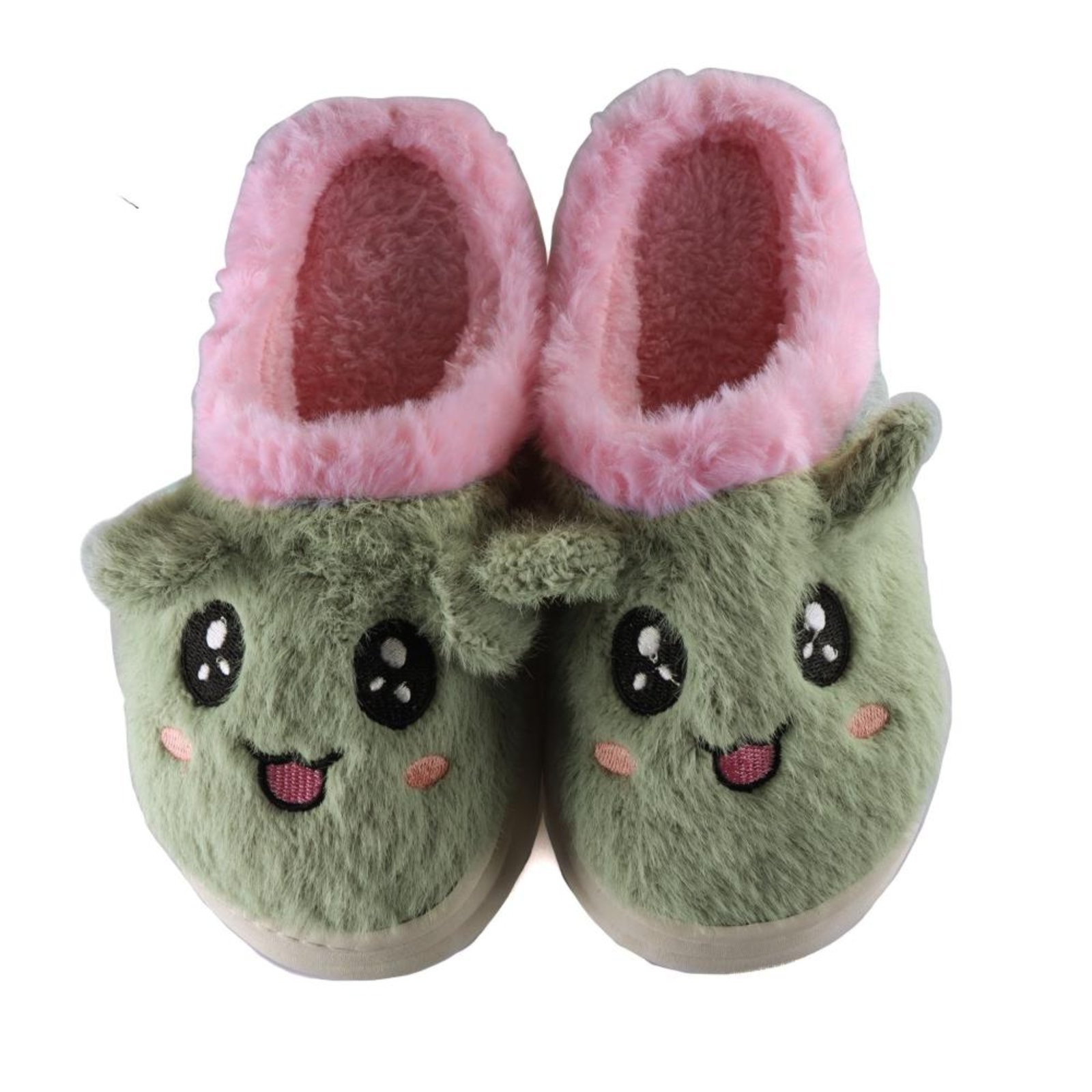 Infantil – Pantufa Nuvem Zariff 802463 Verde Incolor