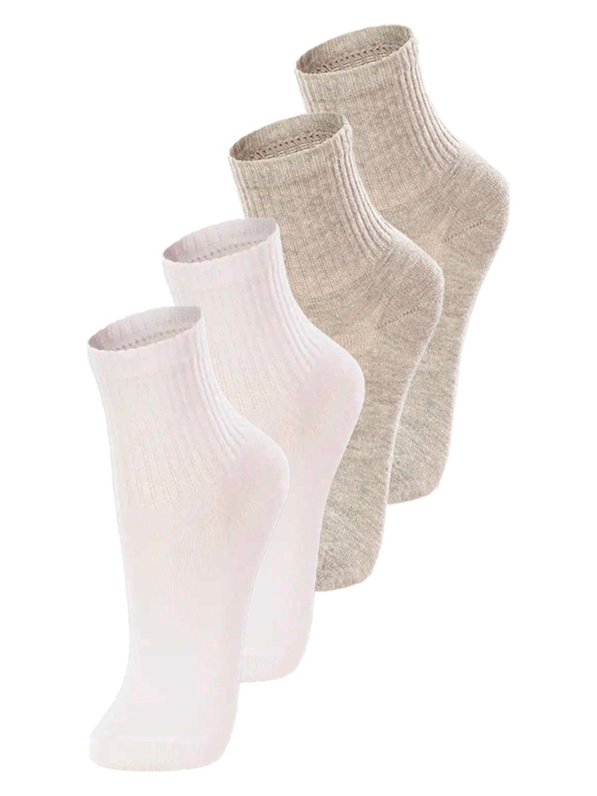 Kit com 4 Pares de Meias Infanti Cano Médio Lupo 2727-088