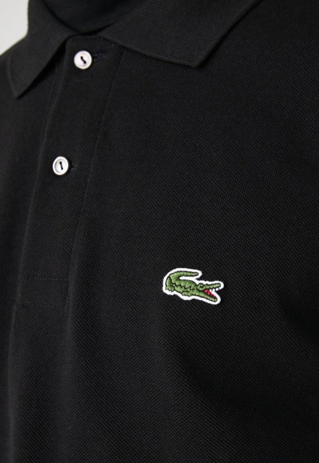 Vista 3 Camisa Polo Lacoste L.12.12 preto Lacoste preto
