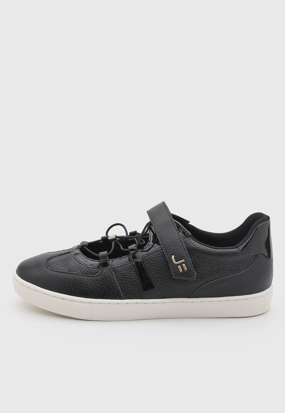Tênis Feminino Jorge Bischoff Couro Preto