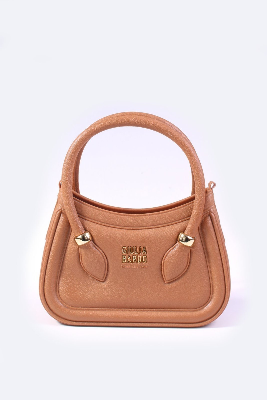 Bolsa Satchel Liz Giulia Bardo Caramelo