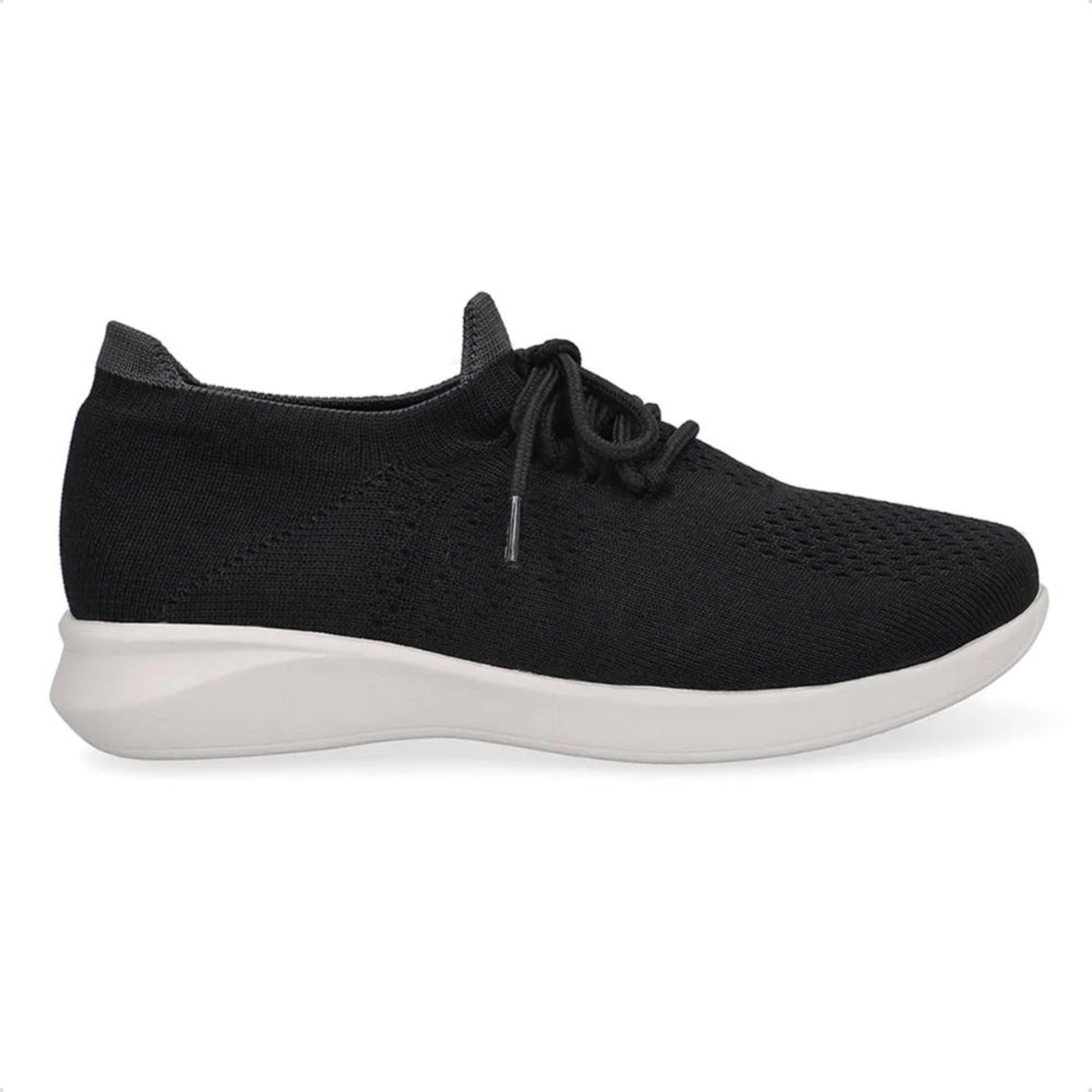 Tênis Usaflex Feminino Tricot UD03001 Preto