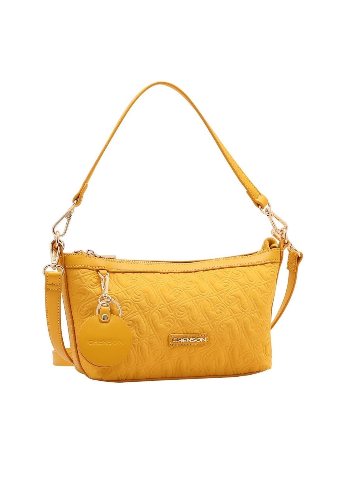 Bolsa Feminina Chenson Heart Cool Amarelo 3784779