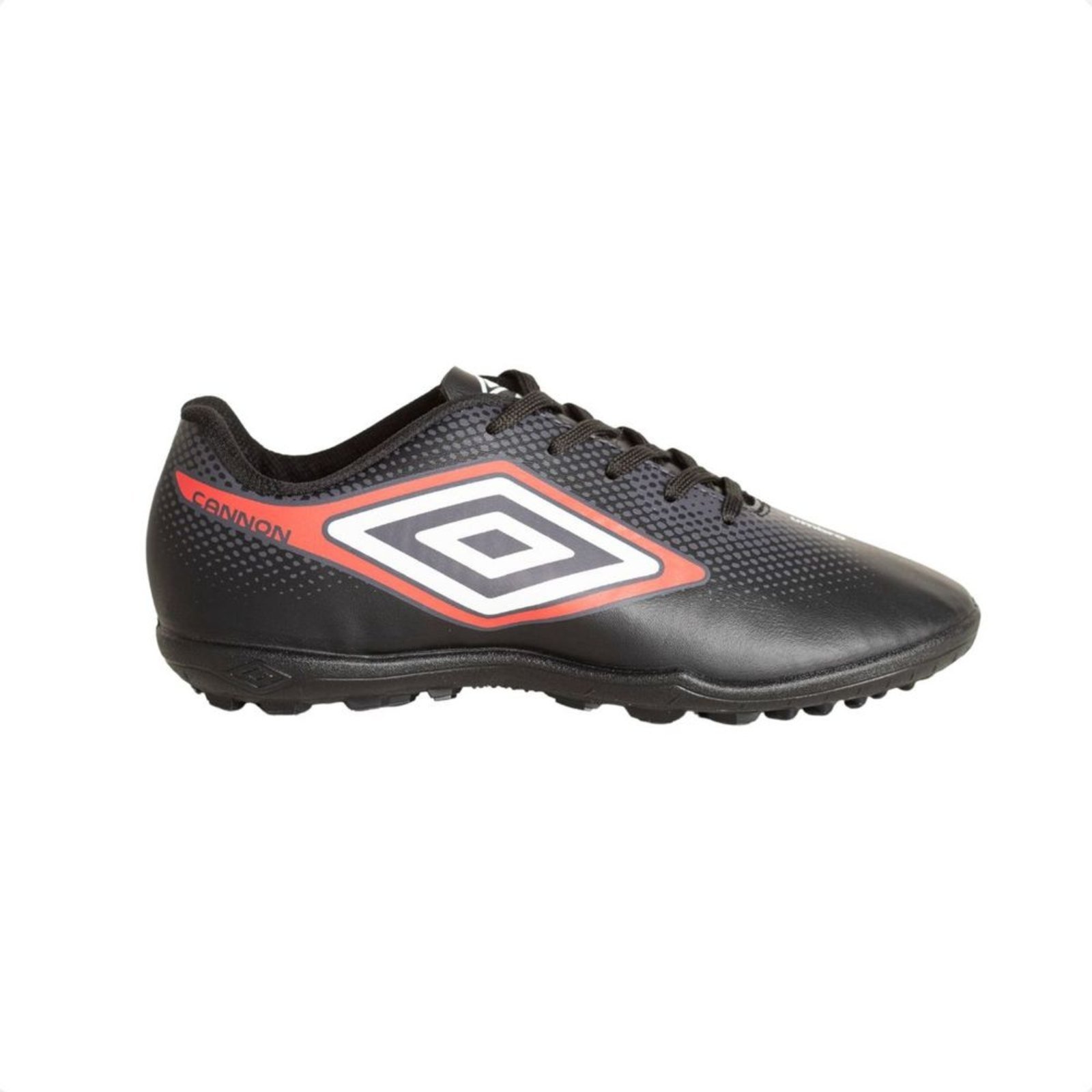 Vista 2 Infantil - Chuteira Society Umbro Cannon Preta preto Umbro preto
