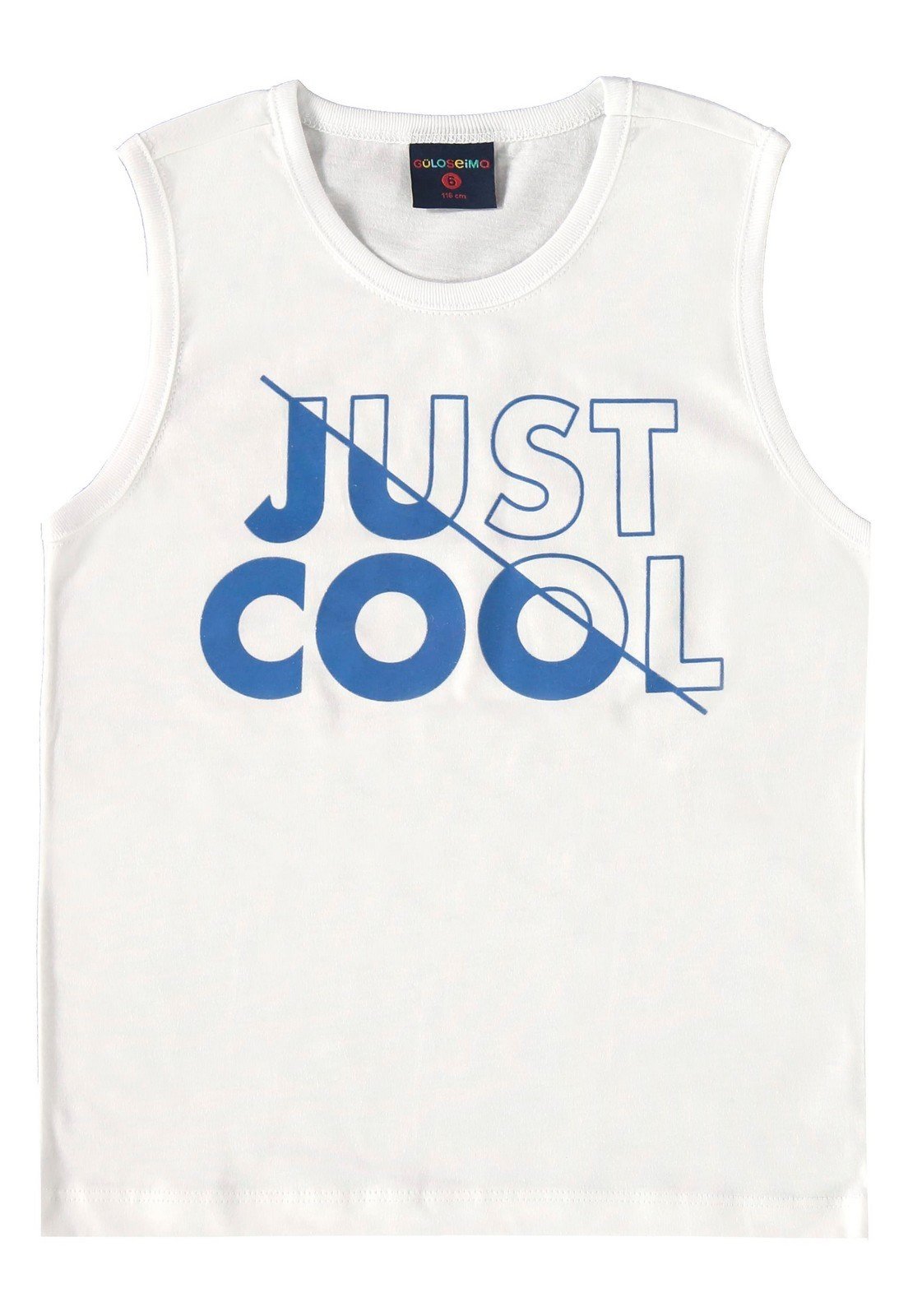 Vista 3 Infantil - Conjunto Just Cool para Menino Guloseima branco GULOSEIMA branco
