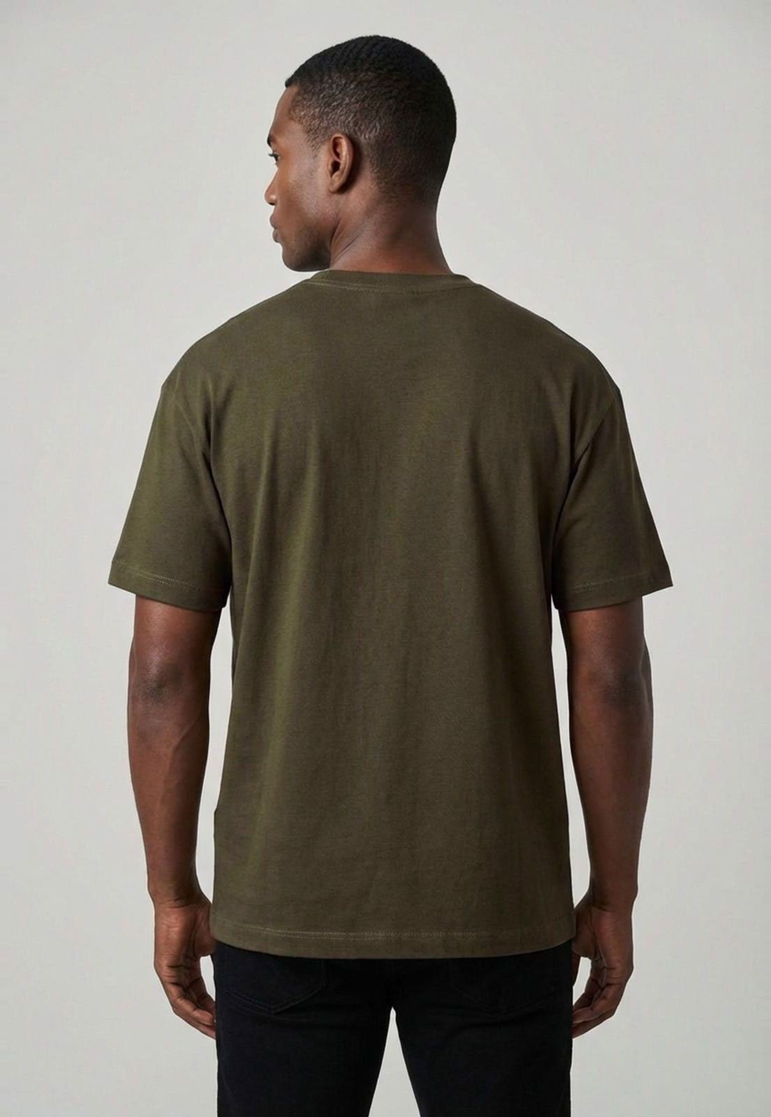 Vista 3 Camiseta Masculina Colcci Básica verde Colcci verde