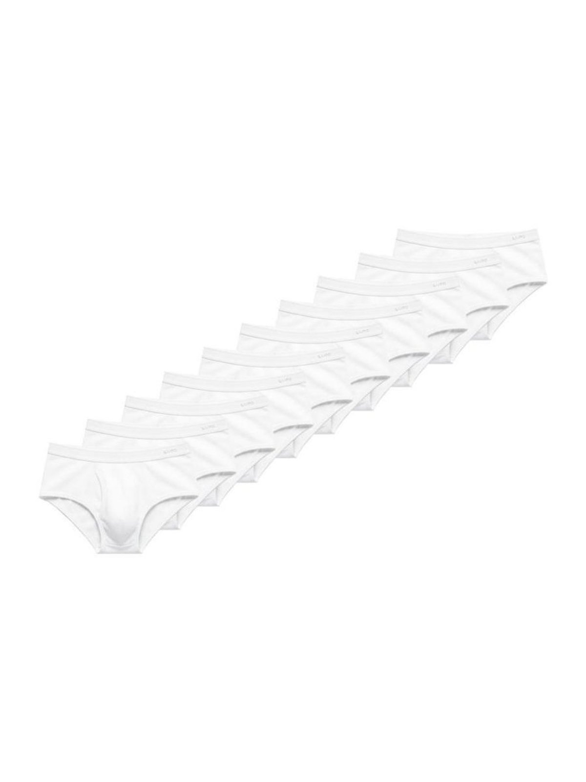 Kit com 10 Cuecas Slip Lupo com Abertura 546-003