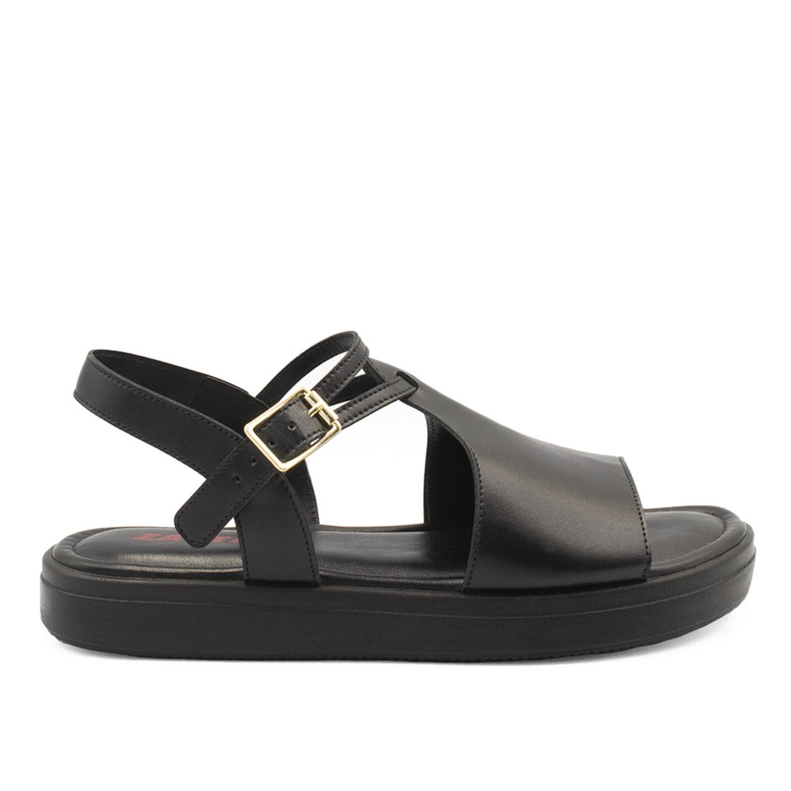Sandália Rasteira Zatta Flat Alegra Preto