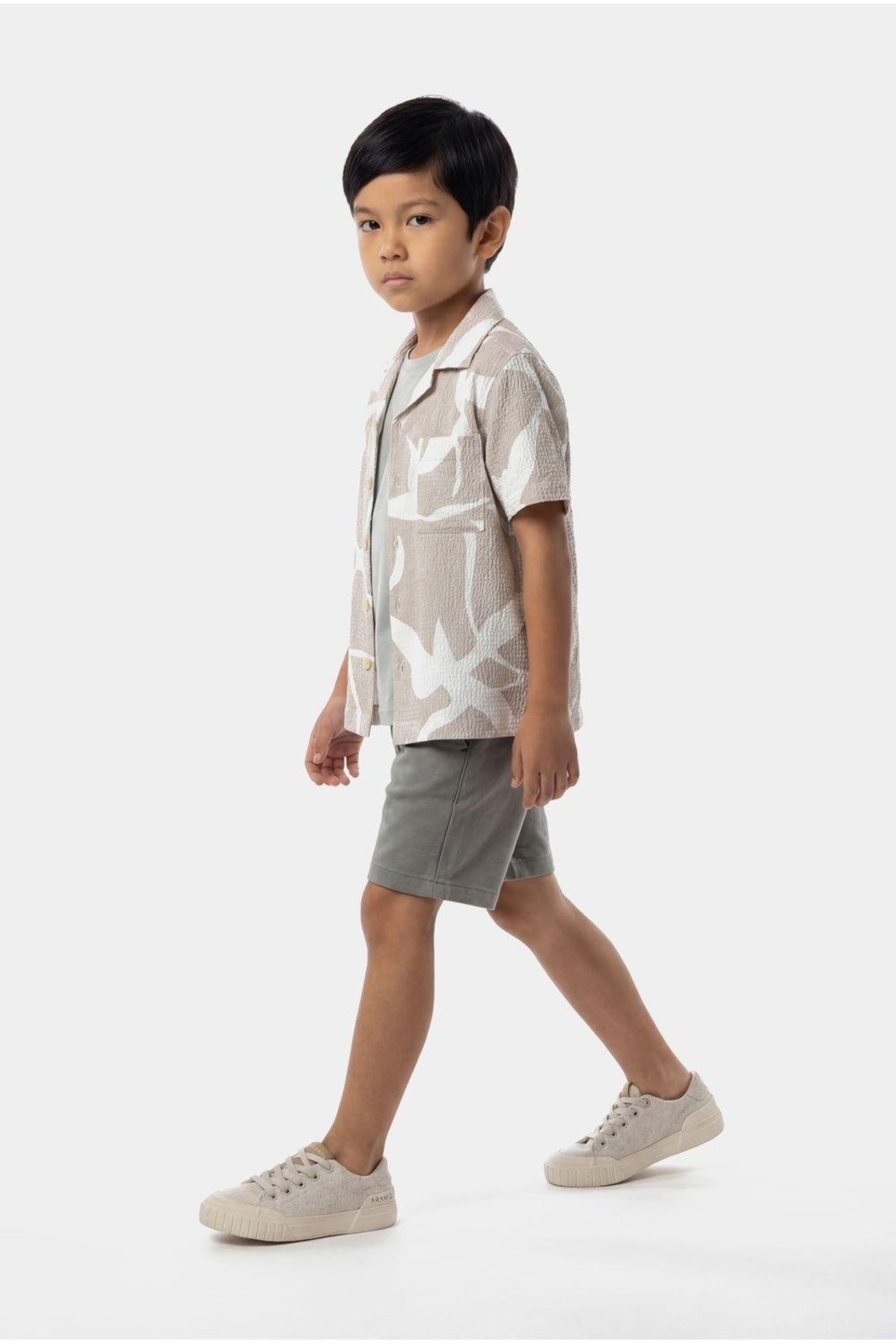 Vista 3 Infantil - Bermuda Aramis Confort Chino Color preto Aramis preto