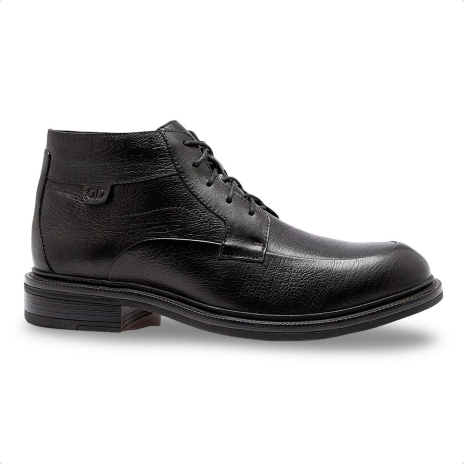 Bota de Couro Democrata Masculina Doha 597103 Preto