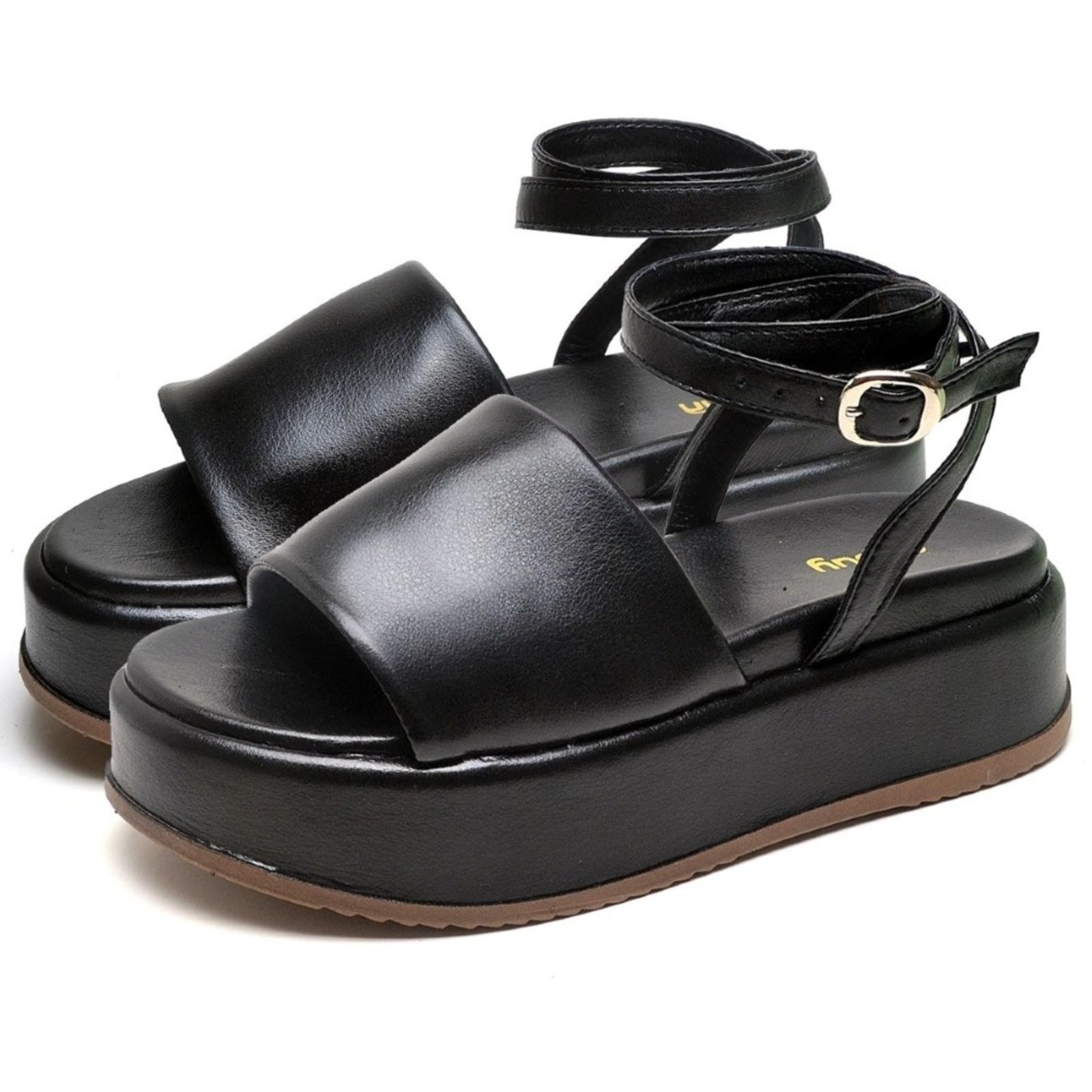 Papete Chinela Tamanco Feminino DUBUY 2065FG Preto