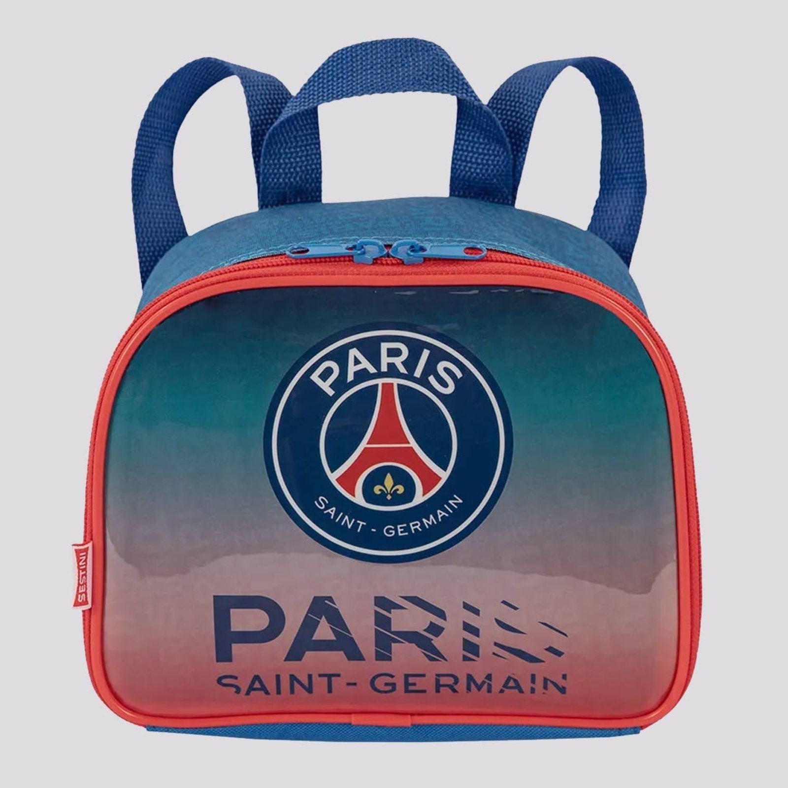 Vista 2 Lancheira PSG Colorida Sestini azul Sestini azul