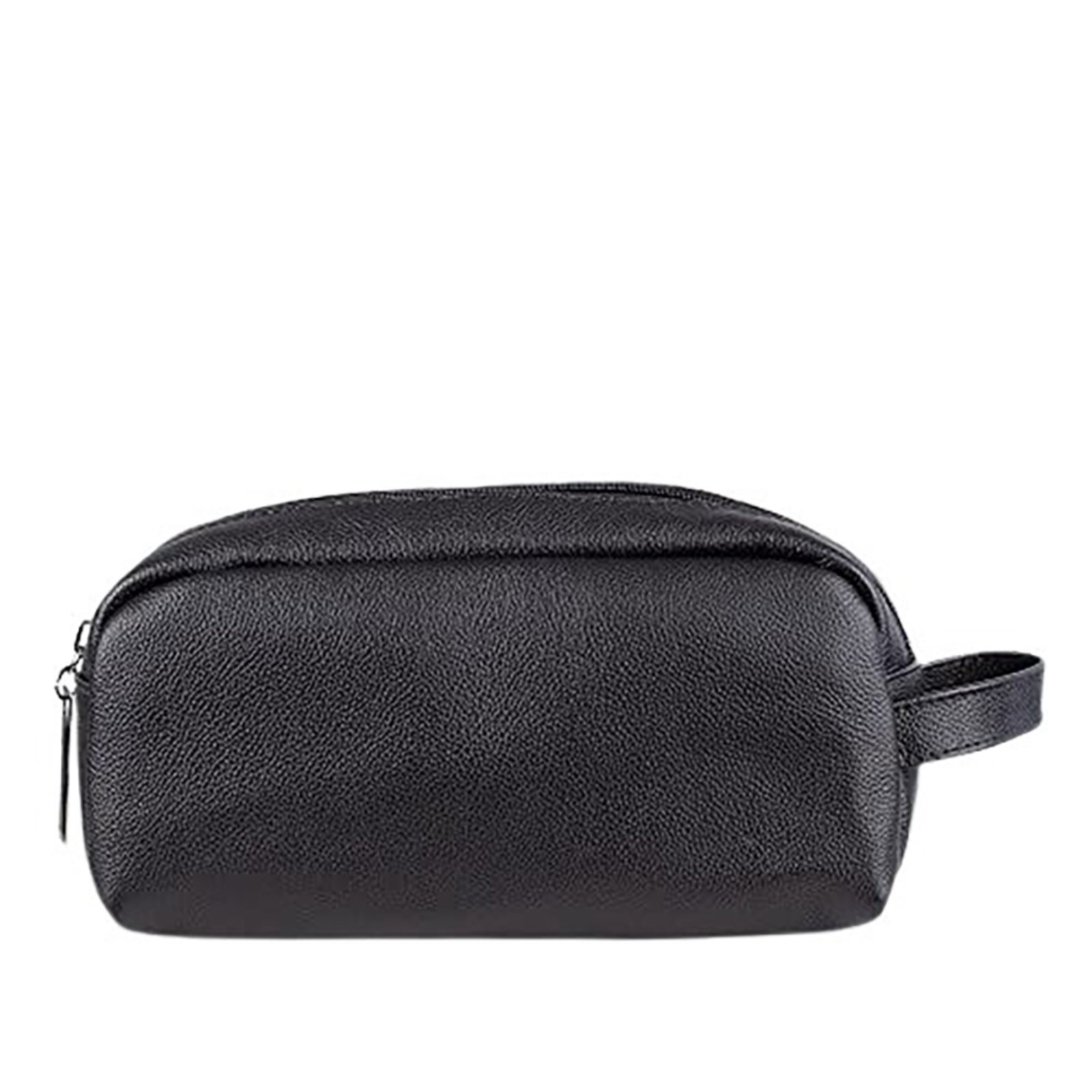 Necessaire de couro Danilo 12x25x8cm - Preta