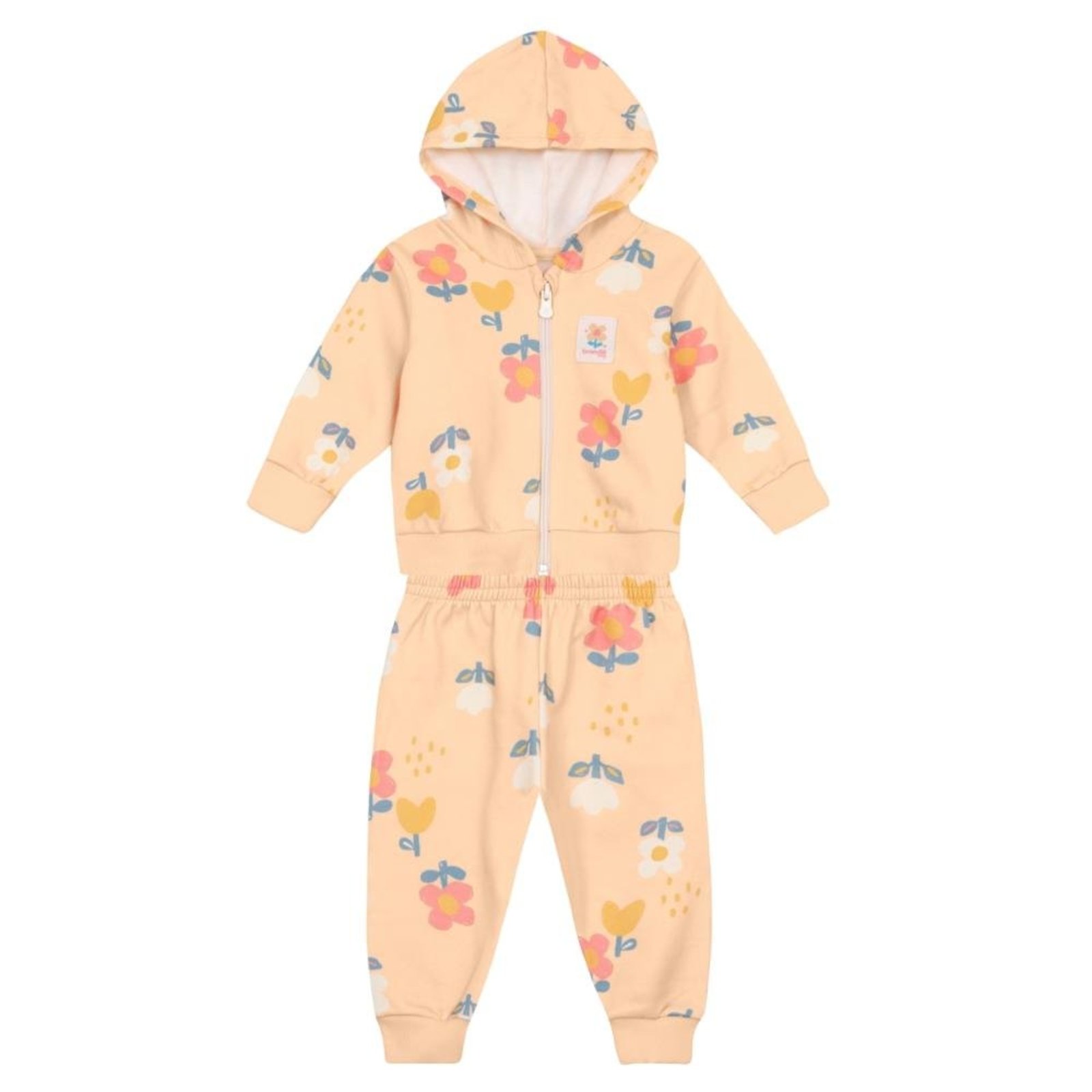 Infantil - Conjunto menina em moletom Brandili Baby