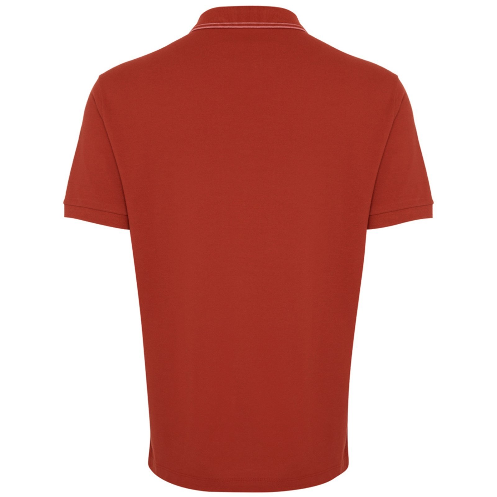 Vista 3 Camisa Polo Individual Slim Pr26 Masculino laranja Individual laranja