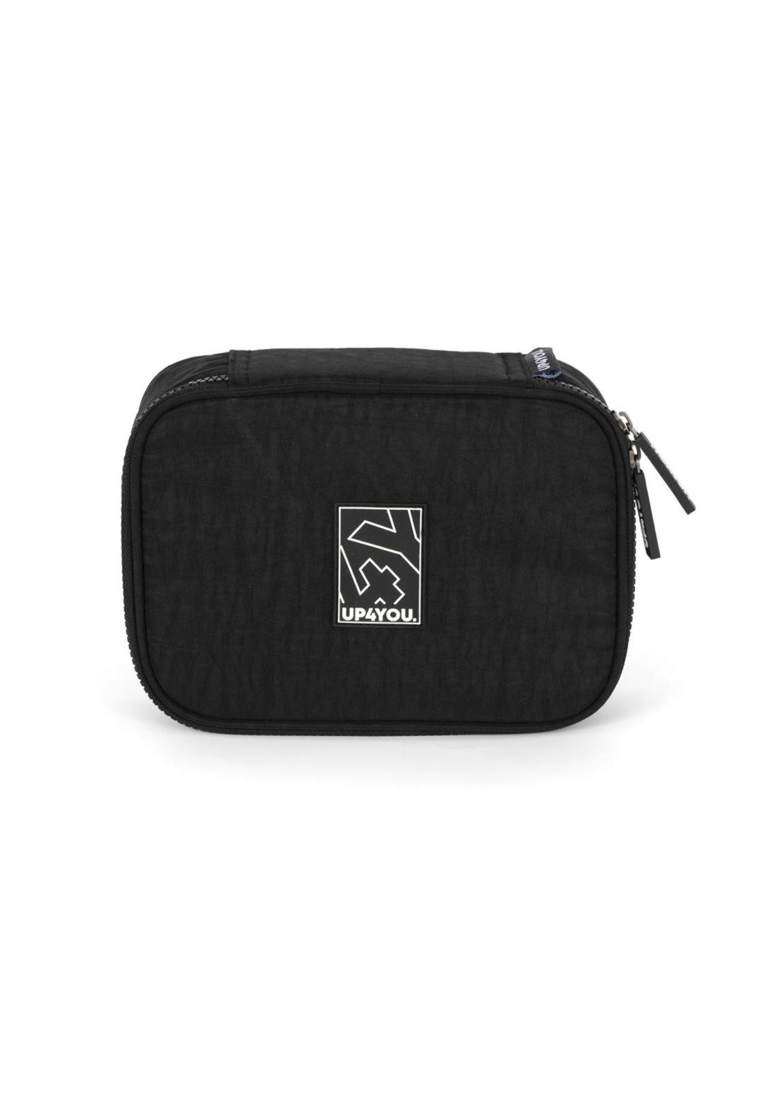 Vista 2 Infantil - Estojo Box Juvenil Médio 100 pens Crinkle 4Y Up4you preto Up4you preto