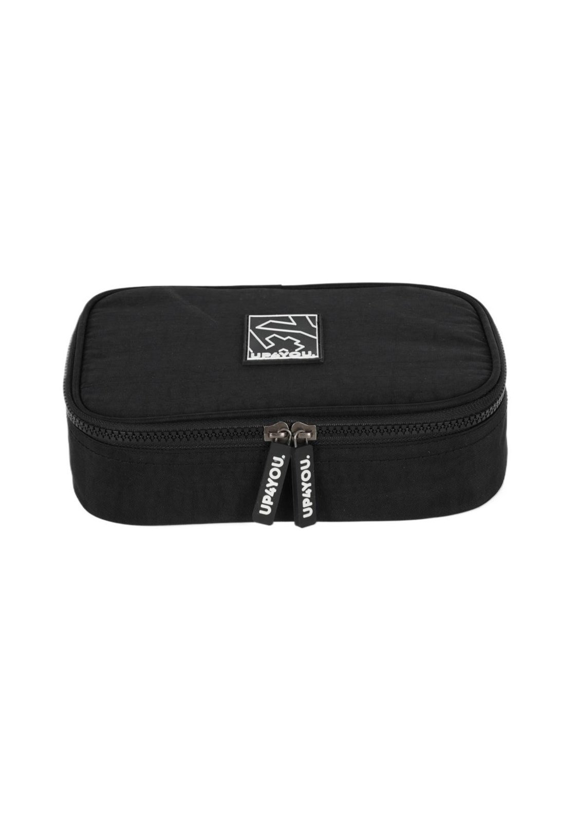 Vista 3 Infantil - Estojo Box Juvenil Médio 100 pens Crinkle 4Y Up4you preto Up4you preto
