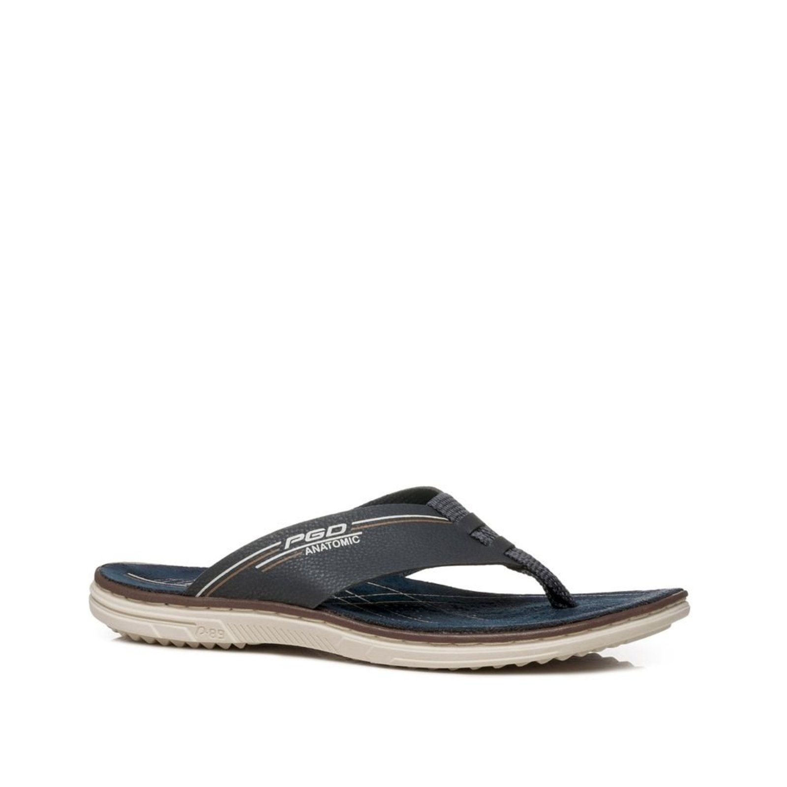 Infantil - Chinelo Pegada em Microfibra Marinho 373341-02 Chinelo Pegada em Microfibra Marinho 373341-02 35