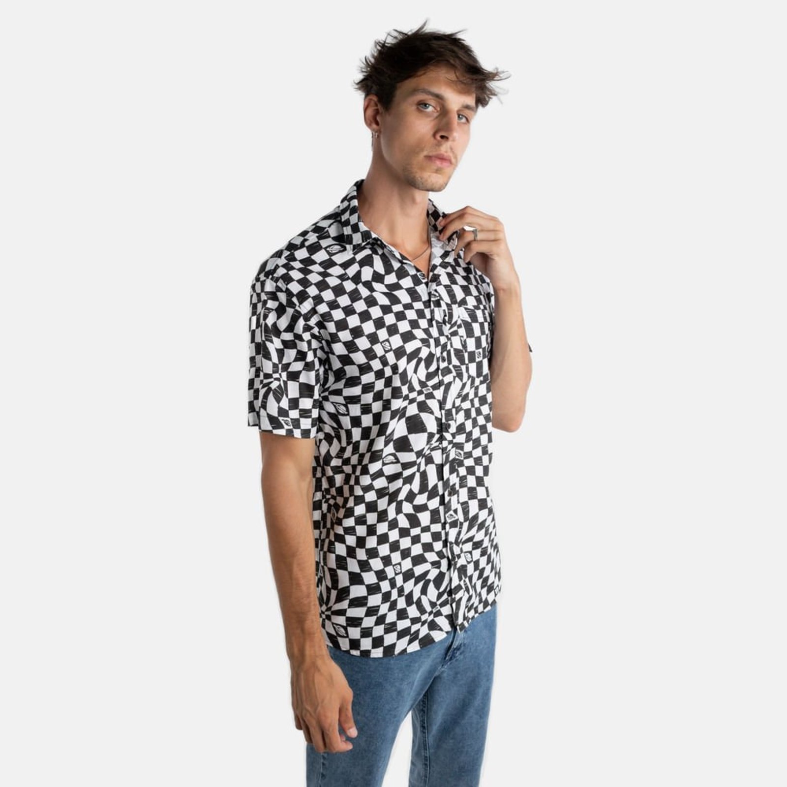 Camisa Lost M/C Preto
