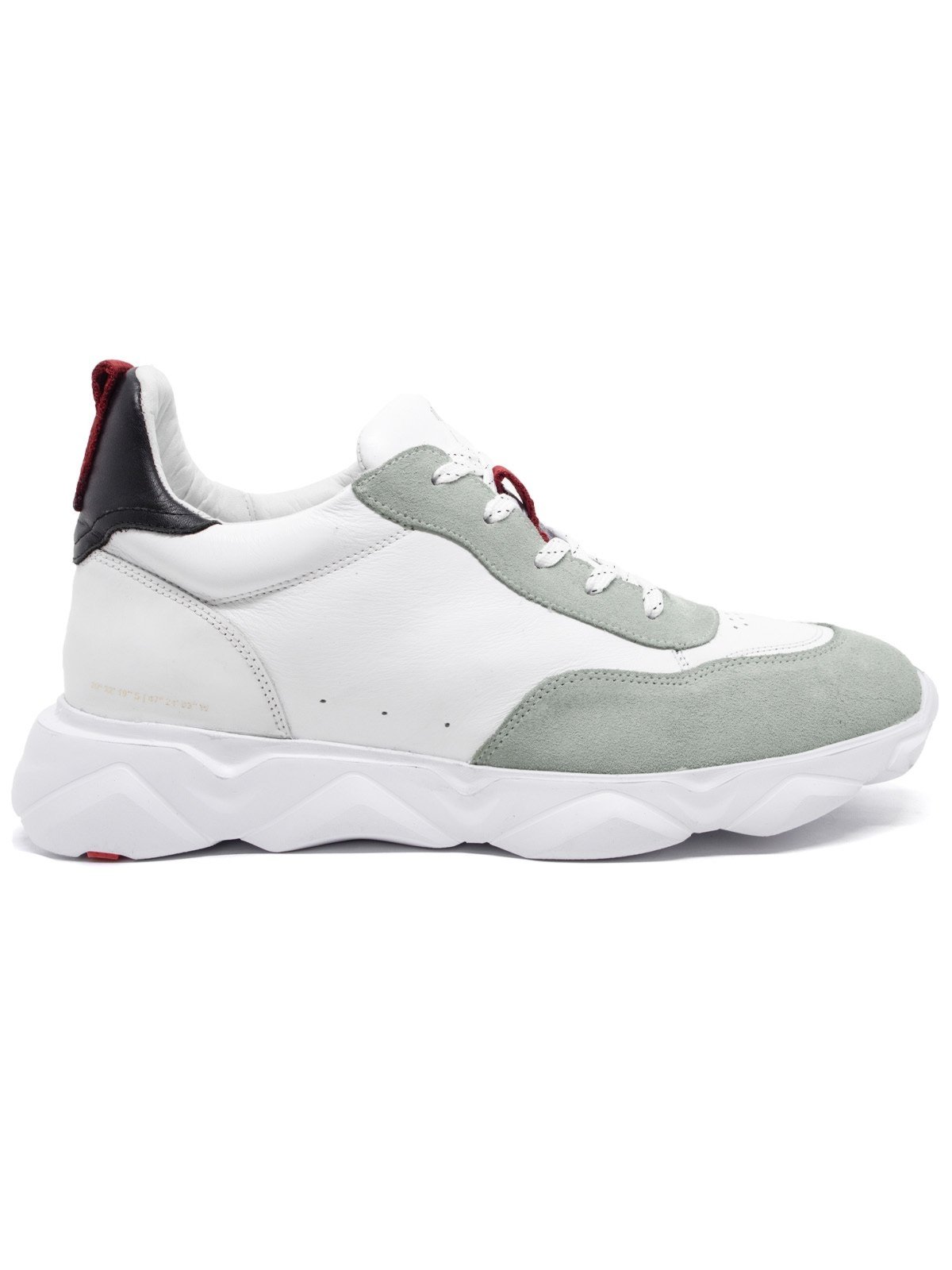 Tênis Rafarillo Beats Alth Aumenta Altura 7cm Couro Legitimo Sneaker Branco Alvejado