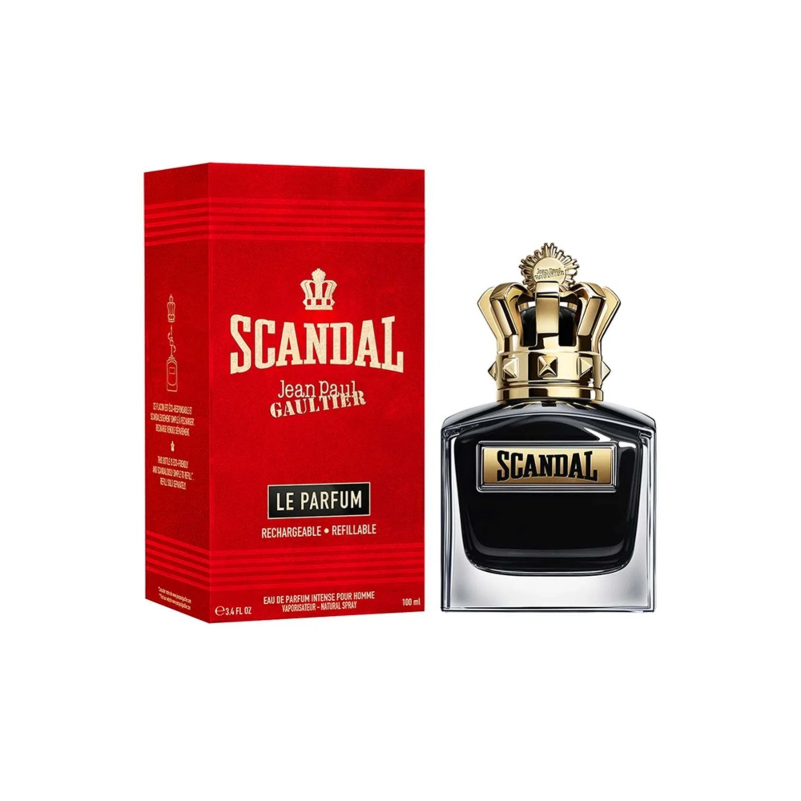 Vista 2 Jean Paul Gaultier Scandal Pour Homme Perfume Masculino Le Parfum 100 ml incolor Jean Paul Gaultier incolor