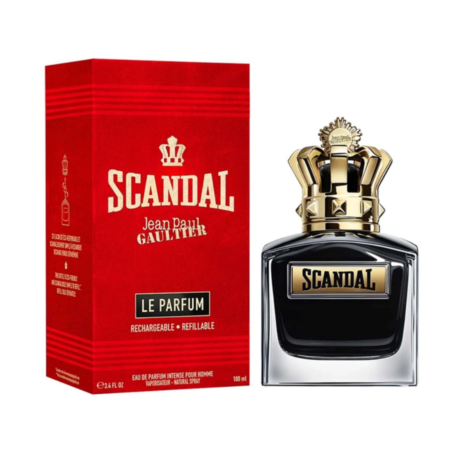 Vista 3 Jean Paul Gaultier Scandal Pour Homme Perfume Masculino Le Parfum 100 ml incolor Jean Paul Gaultier incolor