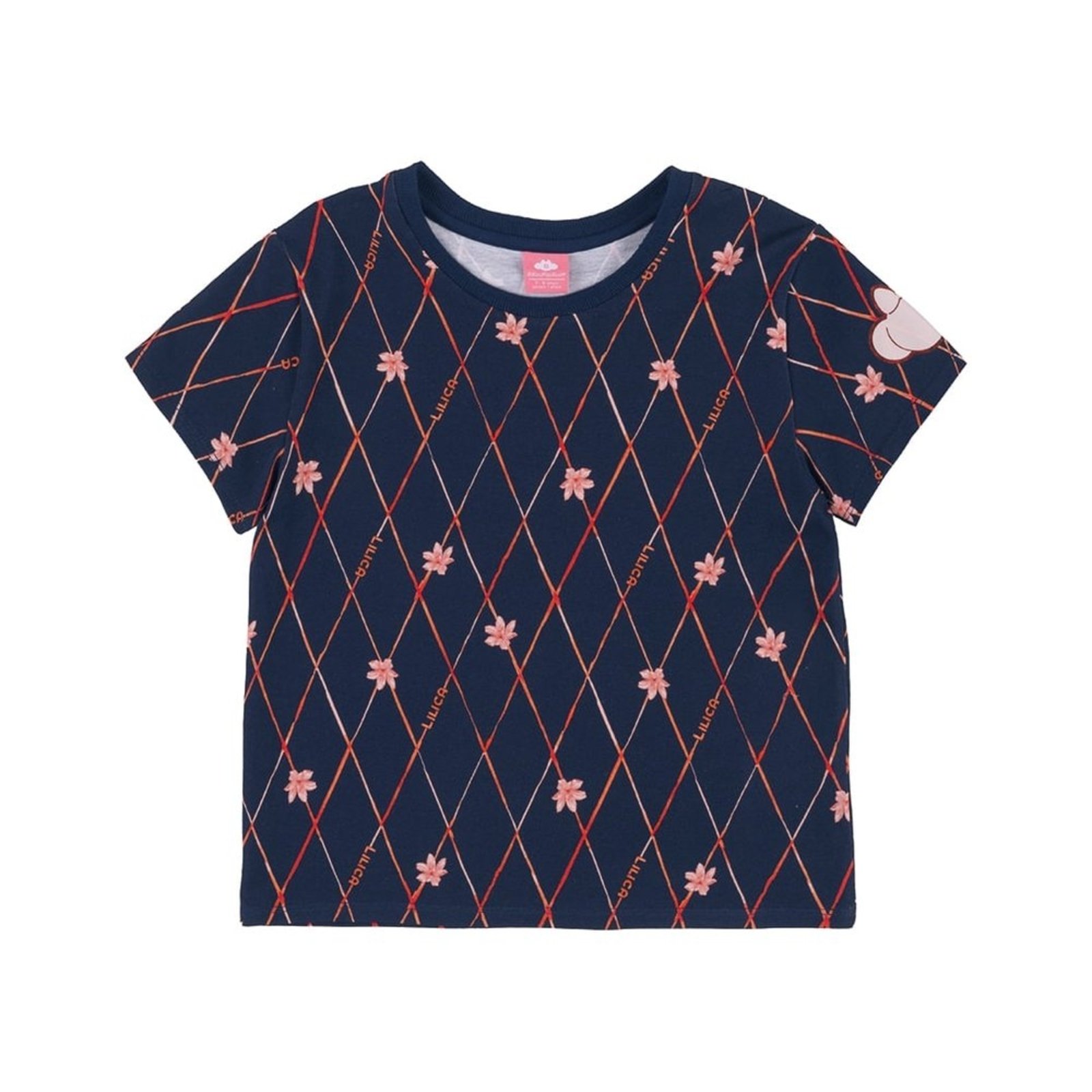 Infantil - Blusa Manga Curta Estampada Menina Lilica Ripilica