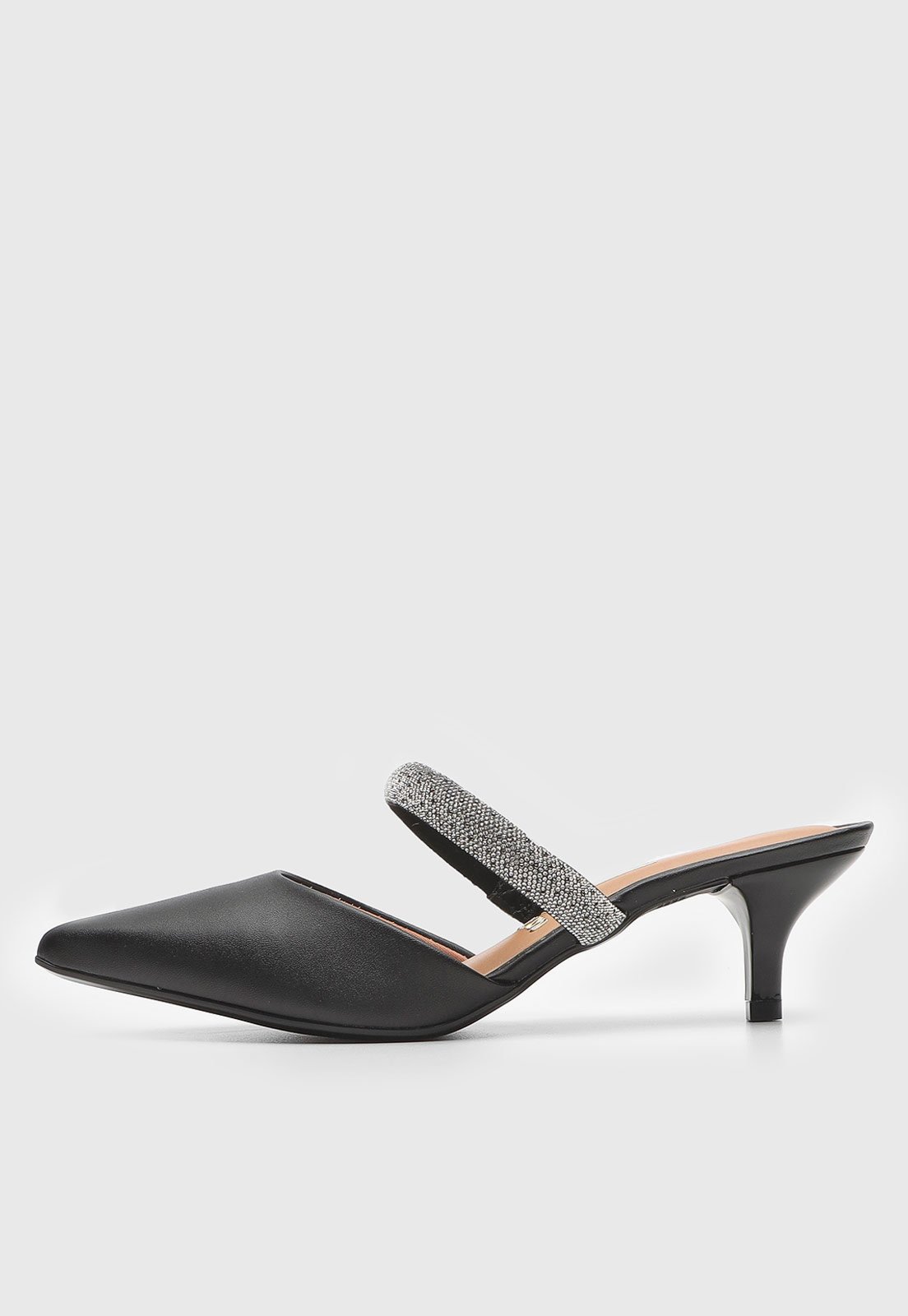 Scarpin Vizzano Tira Hotfix Preto