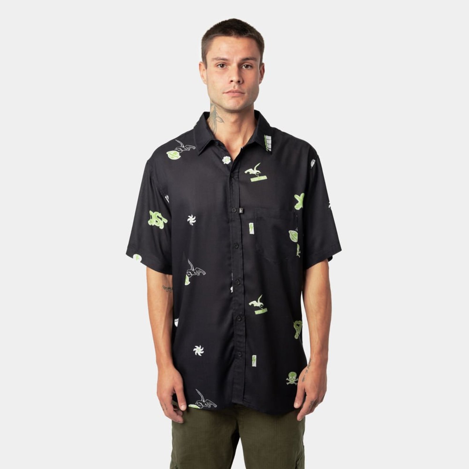 Camisa Lost Beach PRETO