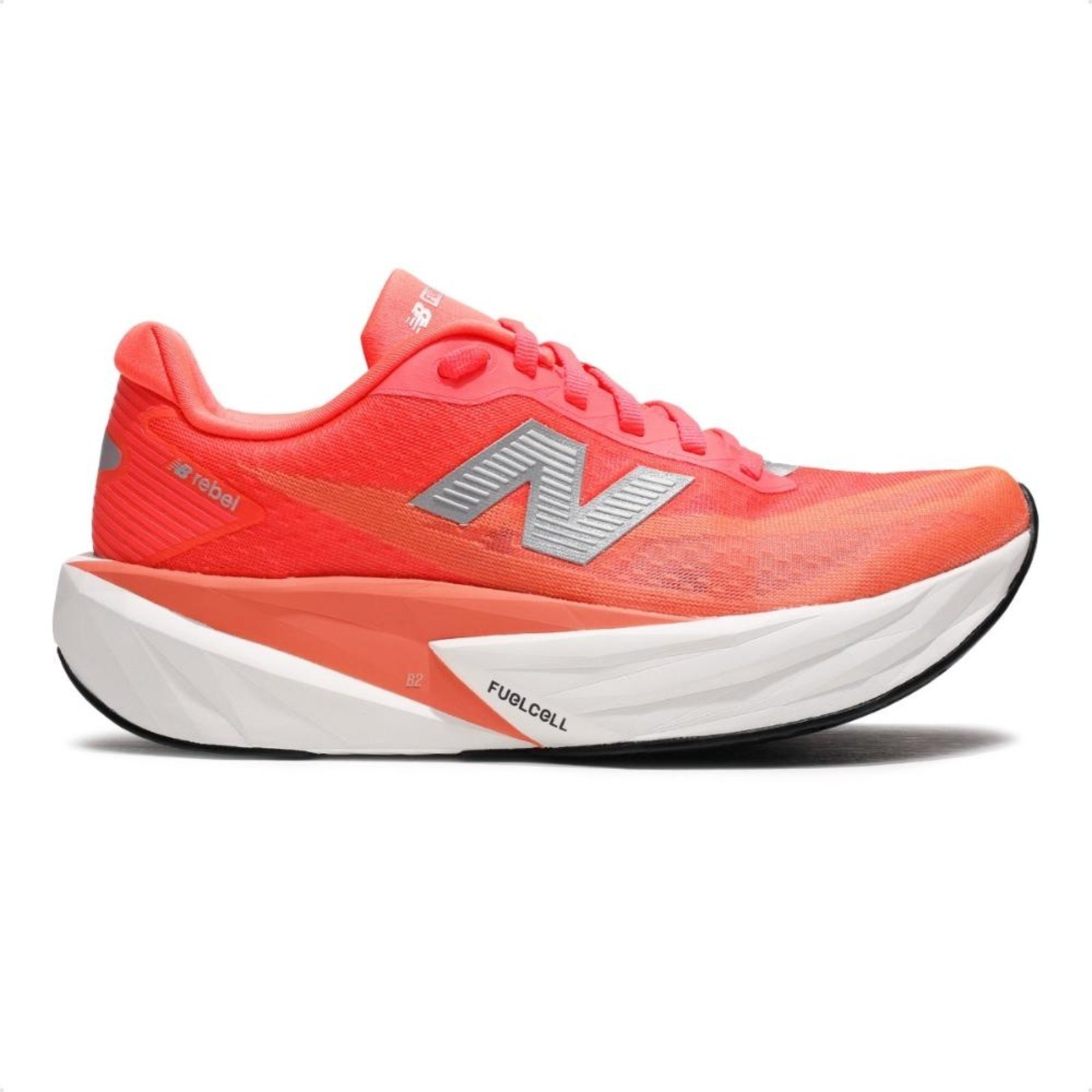 Tenis New Balance Fuelcell Rebel V5 Feminino Coral