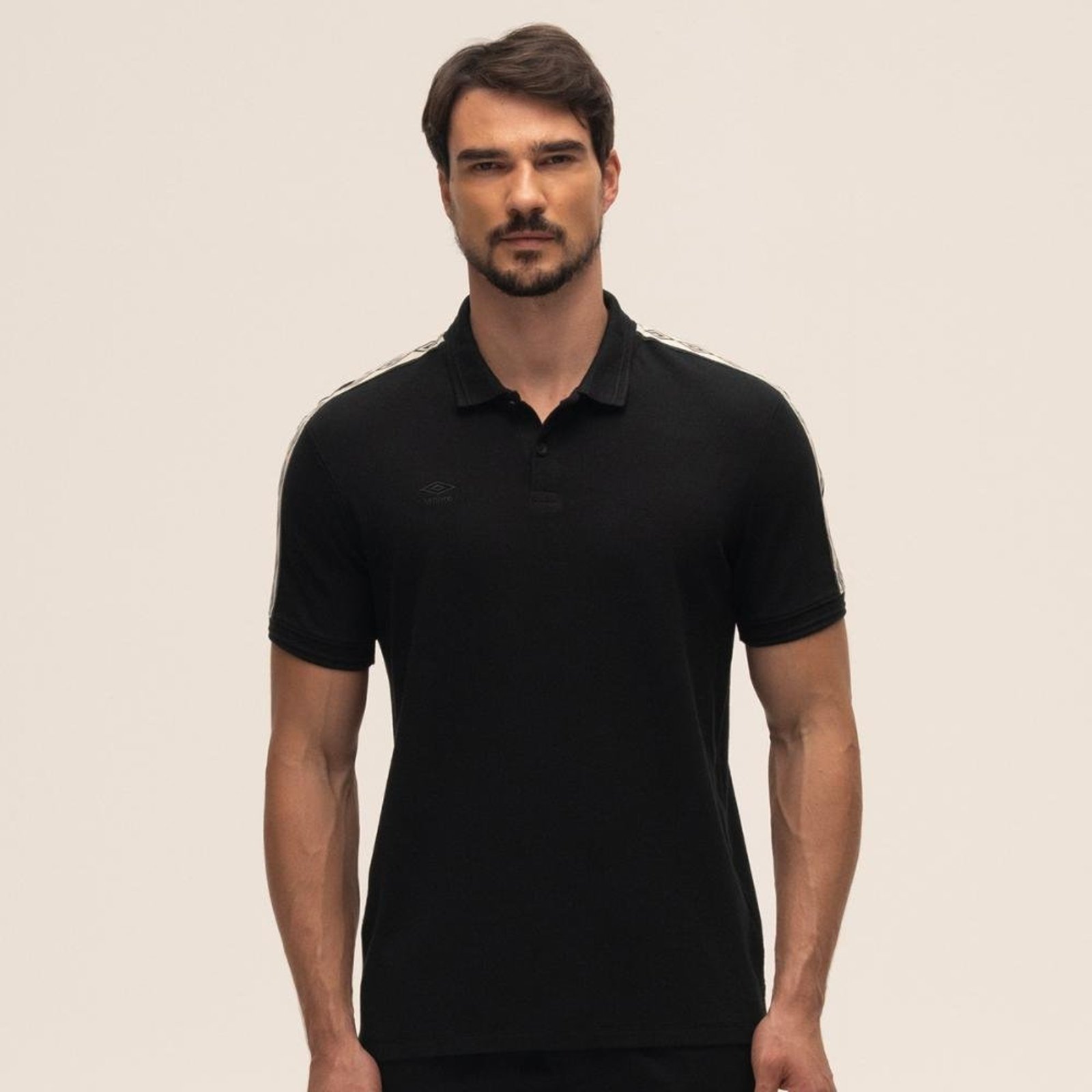 Pólo Masculina Umbro Tape F.C. Incolor
