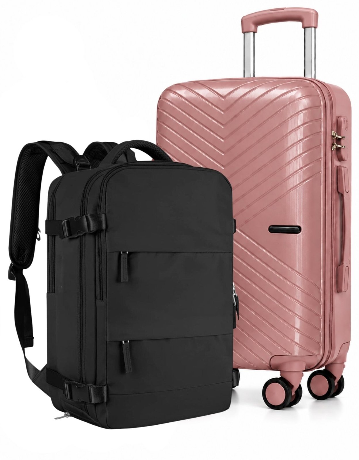 Kit Mala De Viagem 10kg De Bordo Kit Mochila Para Viagem Notebook Executiva Avião Bordo Luisa Rinaldi