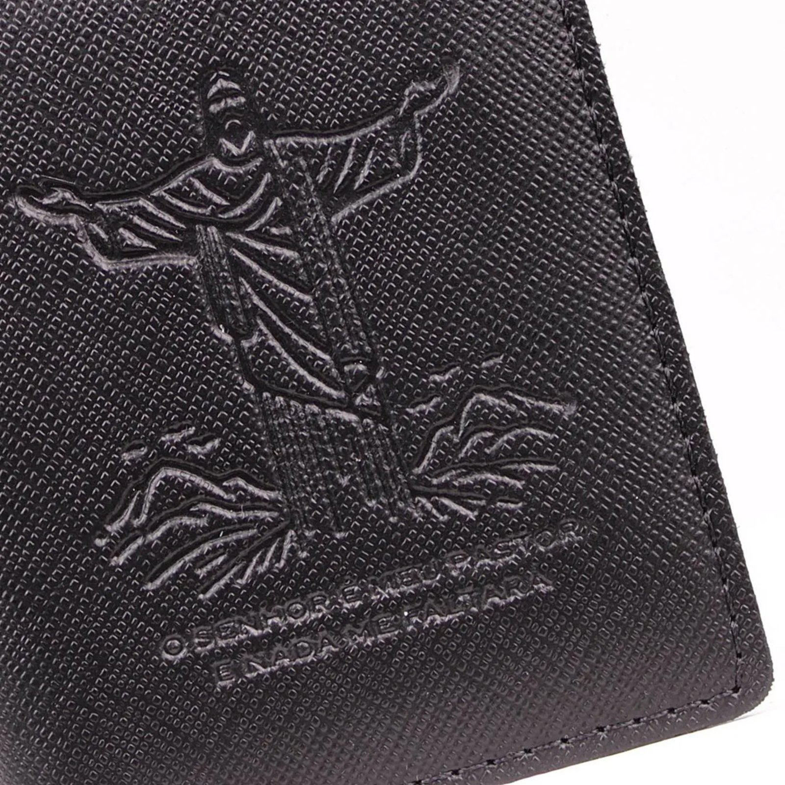 Vista 3 Porta Cartão Slim Cristo Redentor Artlux 3089 preto Artlux preto
