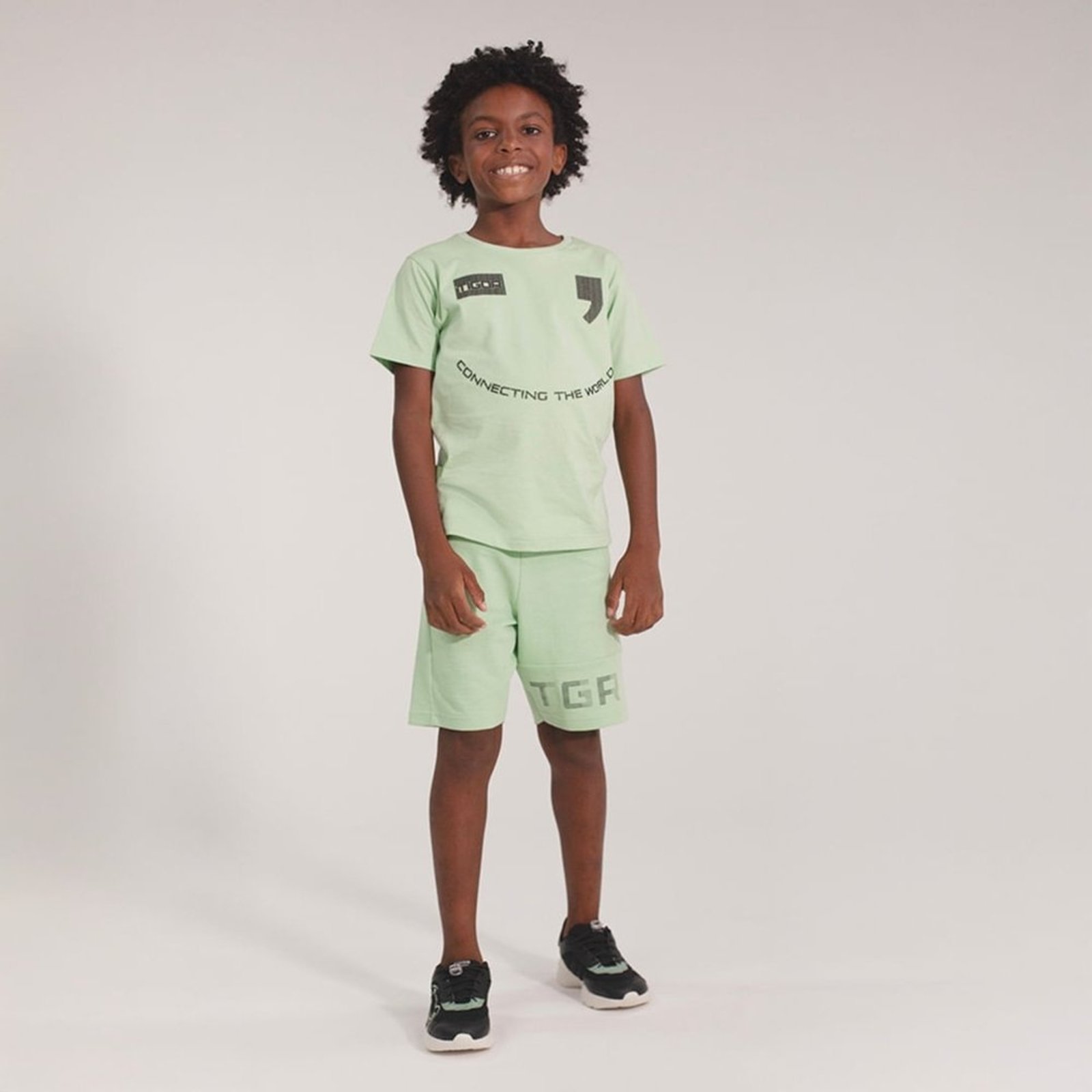 Infantil - Conjunto Curto Masculino Tigor T. Tigre