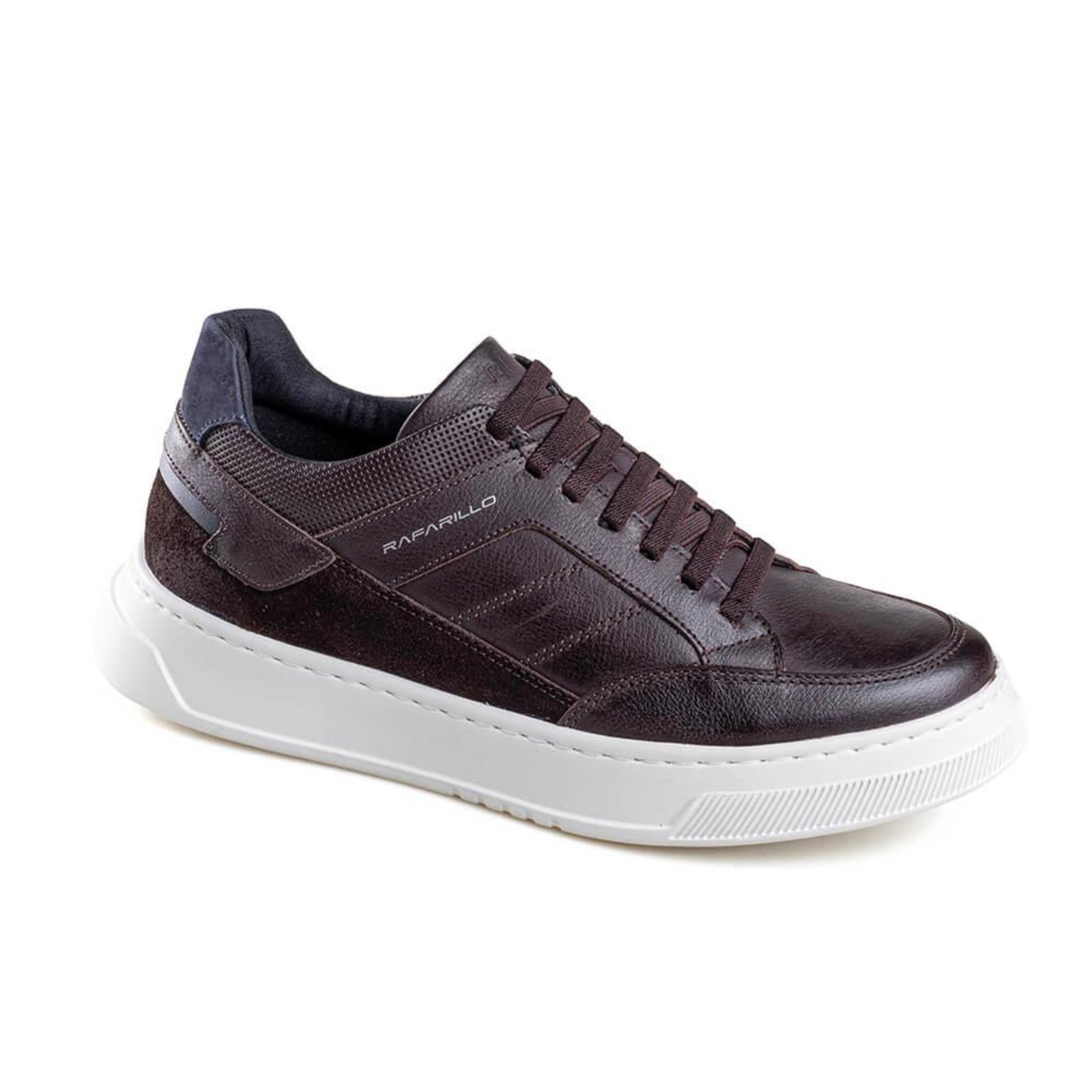 Sapatênis Masculino Couro Max Light Alth Rafarillo - Mogno - 38 Café