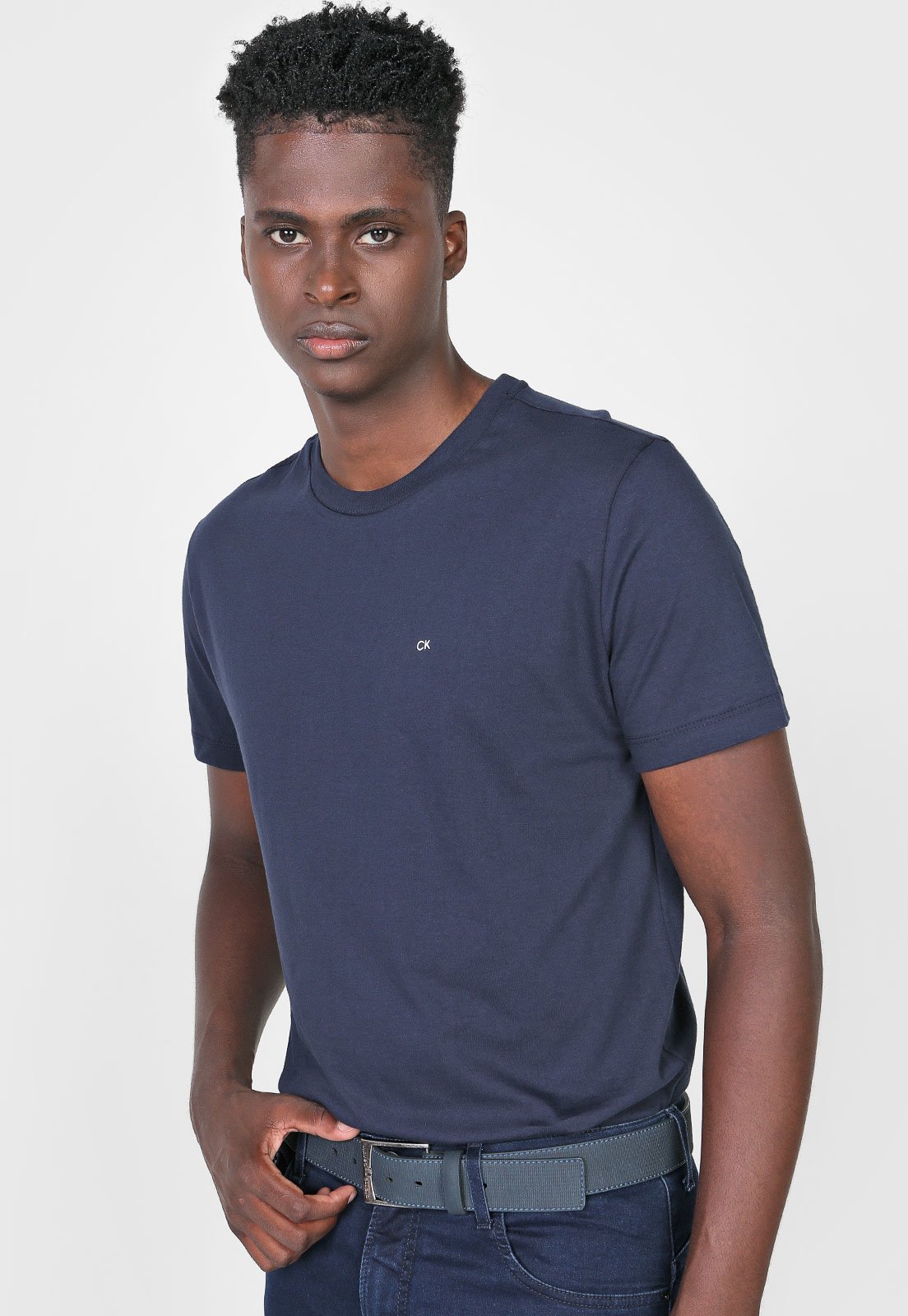 Camiseta Calvin Klein Lisa Azul-Marinho