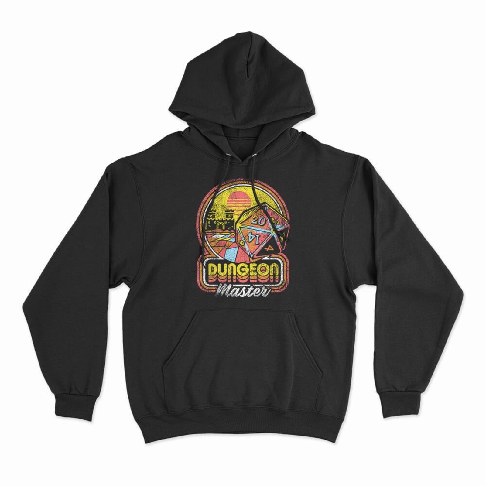 Moletom Com Capuz Dungeon Master Dice - Preto - Casual - Studio Geek