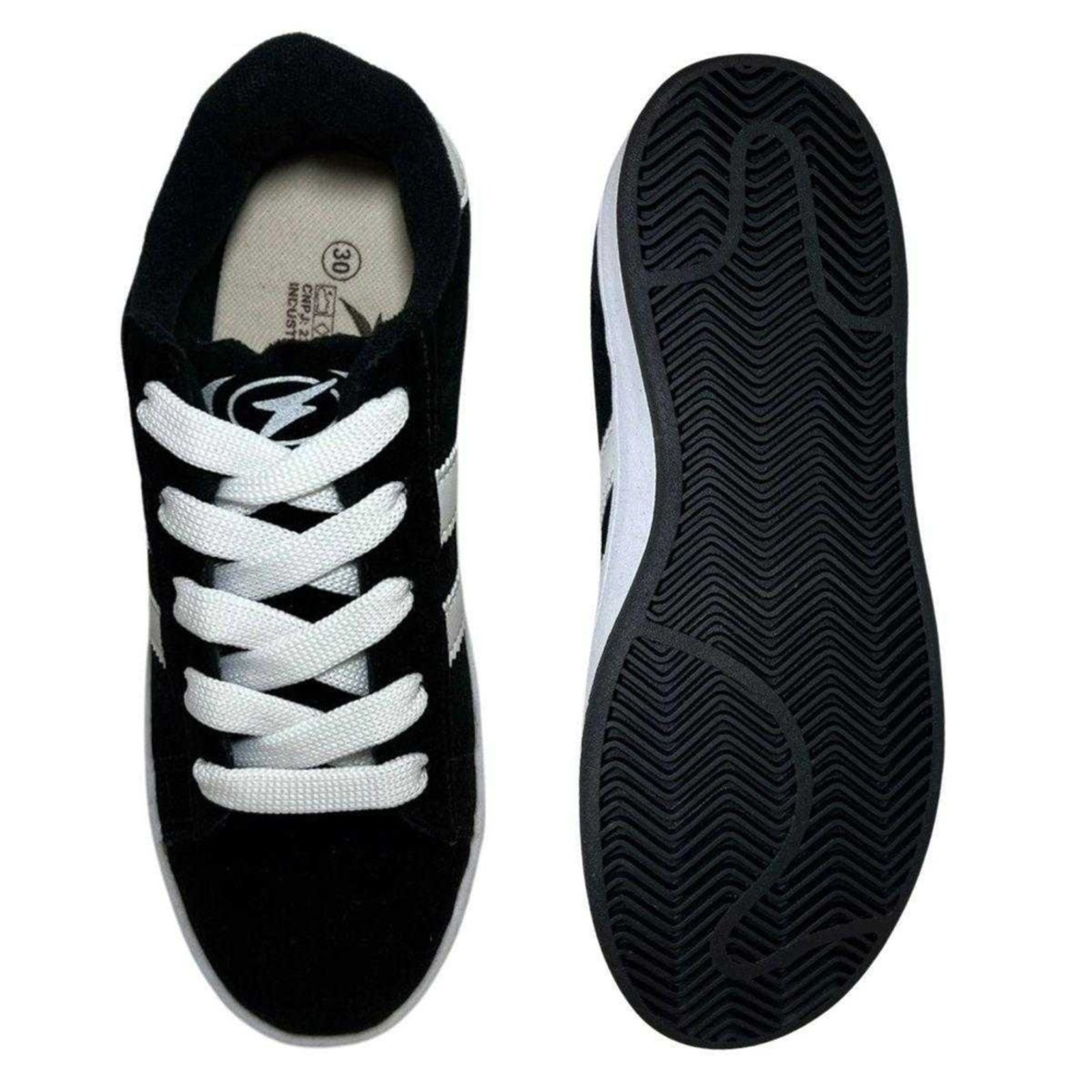 Vista 3 Infantil - Tênis Menino Fiocco Casual preto Fiocco preto