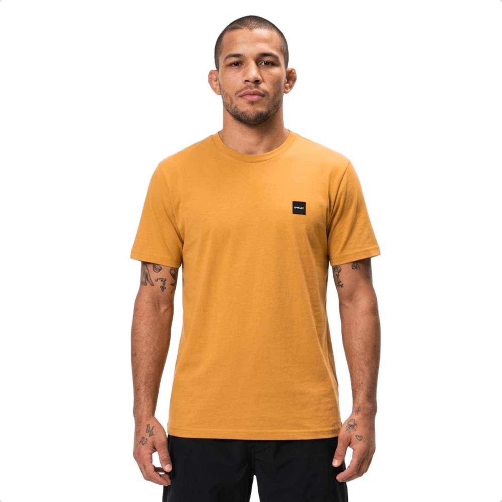 Camiseta Oakley Masculina Patch Tee ll Amarelo