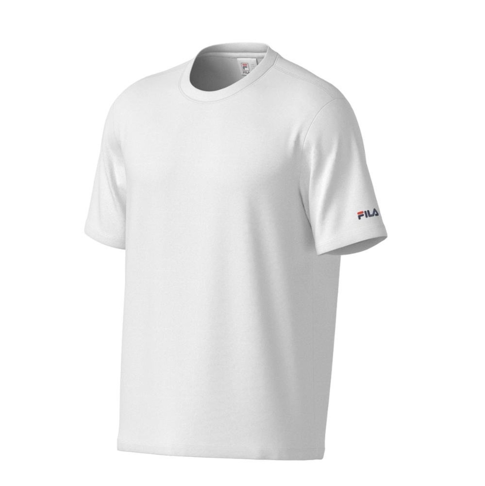 Camiseta Fila Regular Short Cut Daily Light Masculina Branco