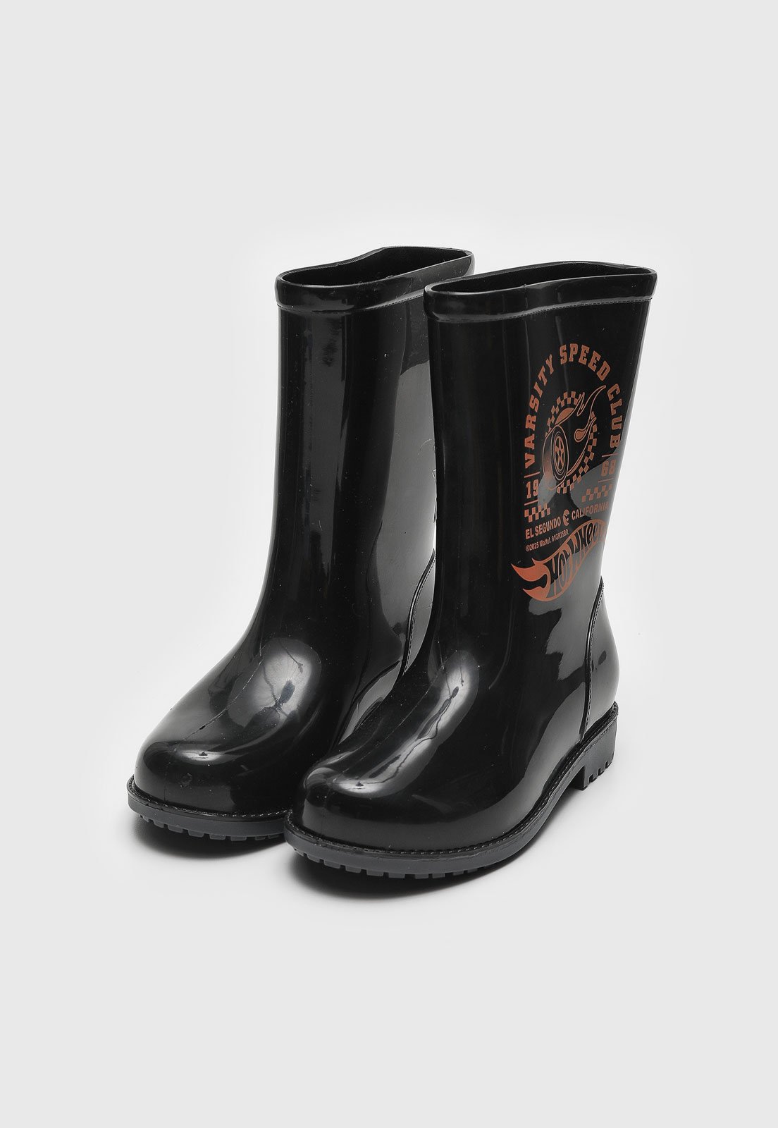 Infantil – Bota Tratorado Grendene Hotwheels Preta